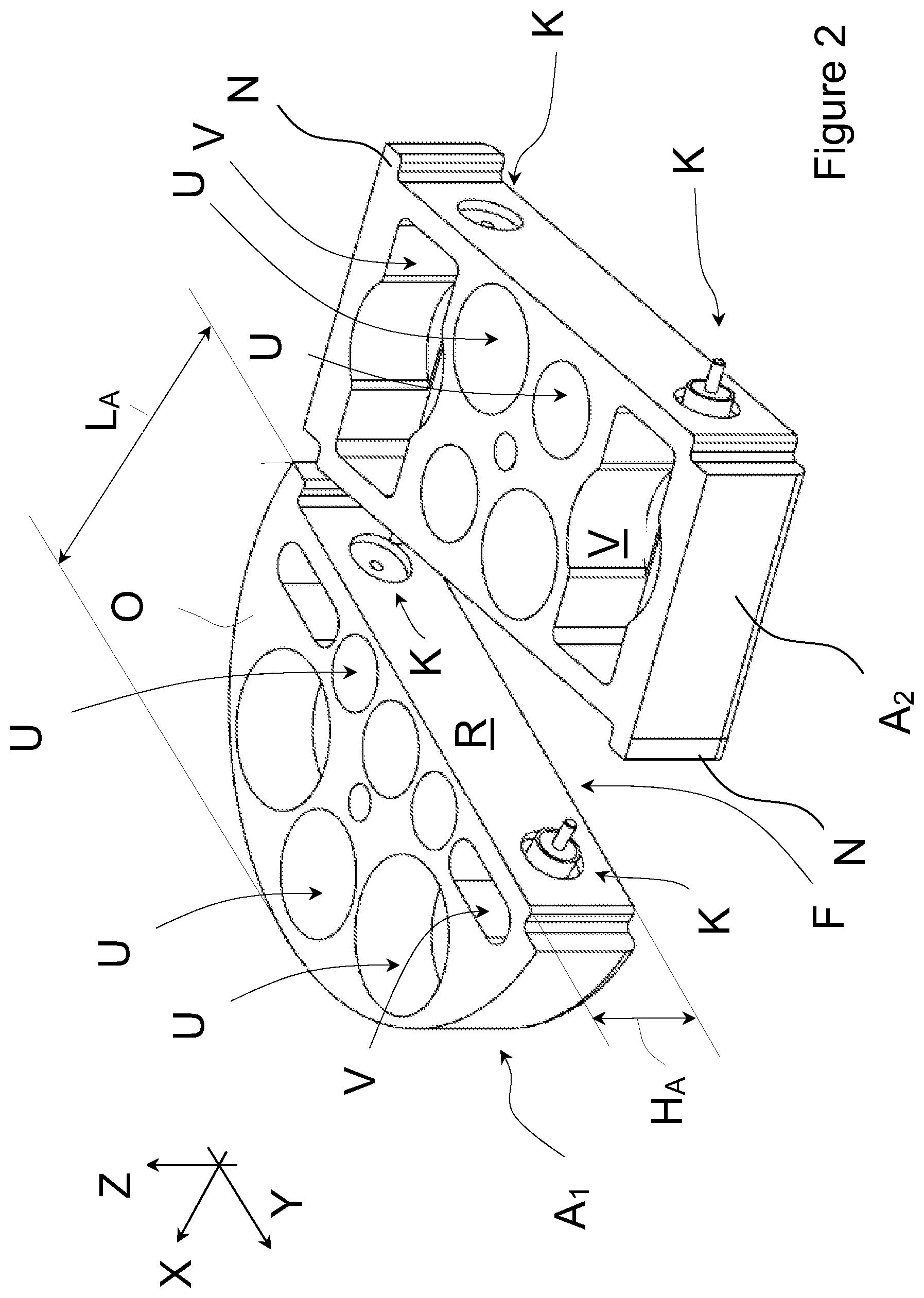 Patent US12366477 Figure 2 – Test body system