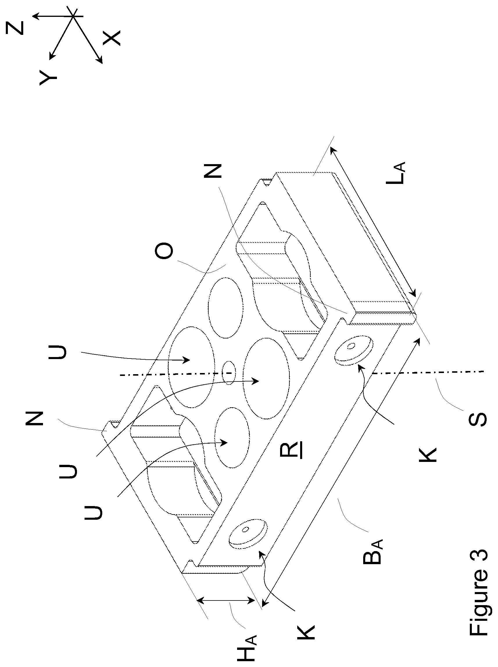 Patent US12366477 Figure 3 – Test body system
