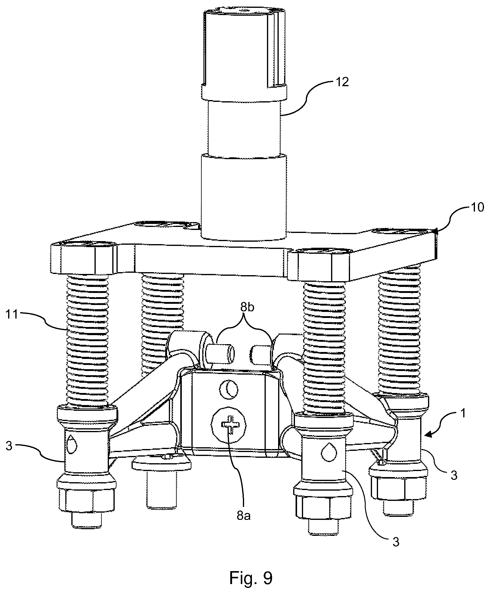Patent US12366478 Figure 5 – Force transmission element for a balance or load cell