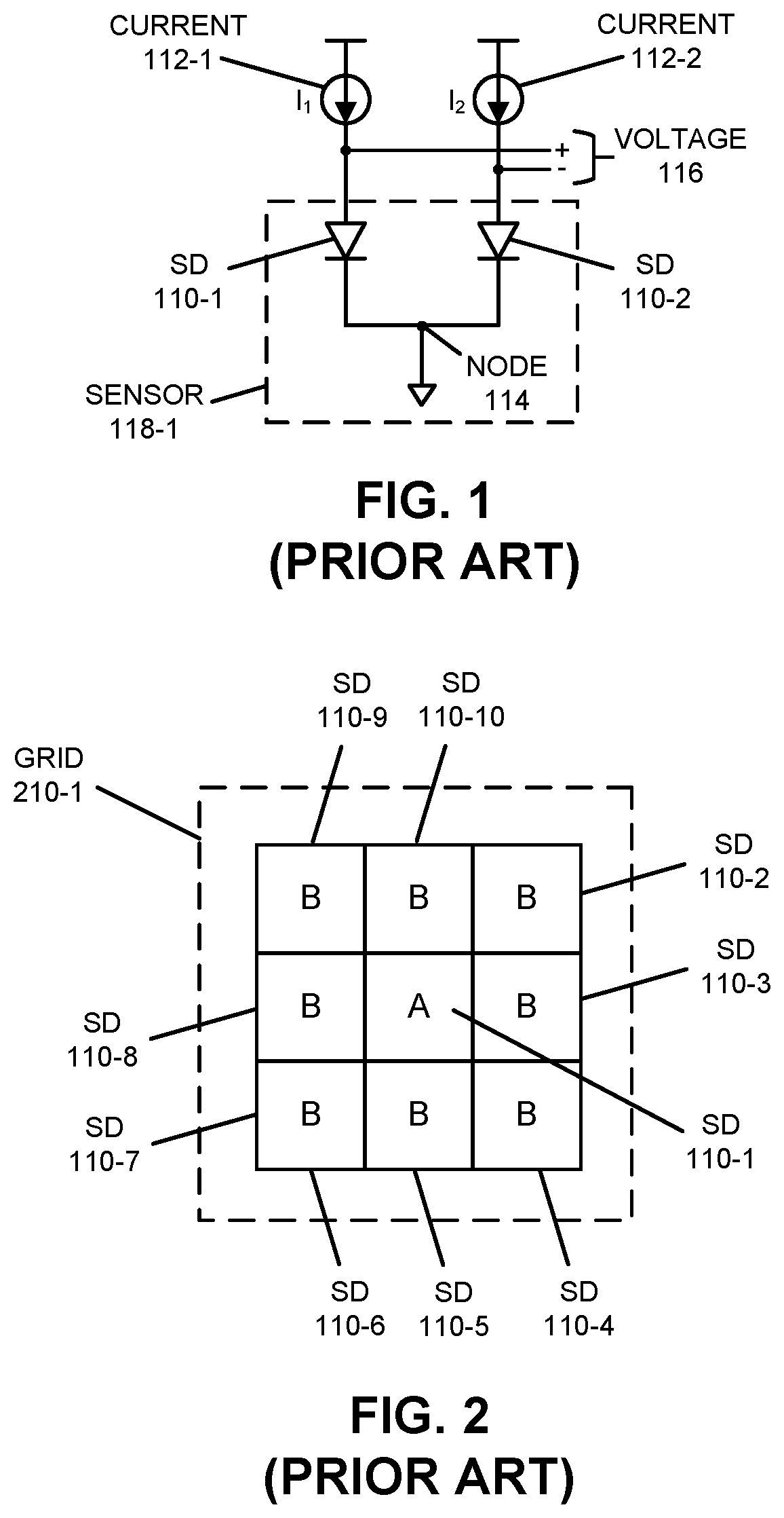 Patent US12366486 Figure 1 – Multi-sensing PTAT for multiple-location temperature sensing