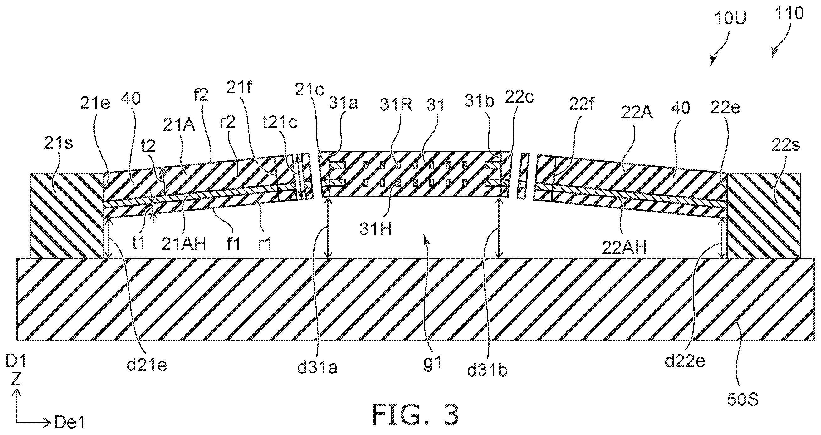 Patent US12366488 Figure 3 – Sensor and sensor system