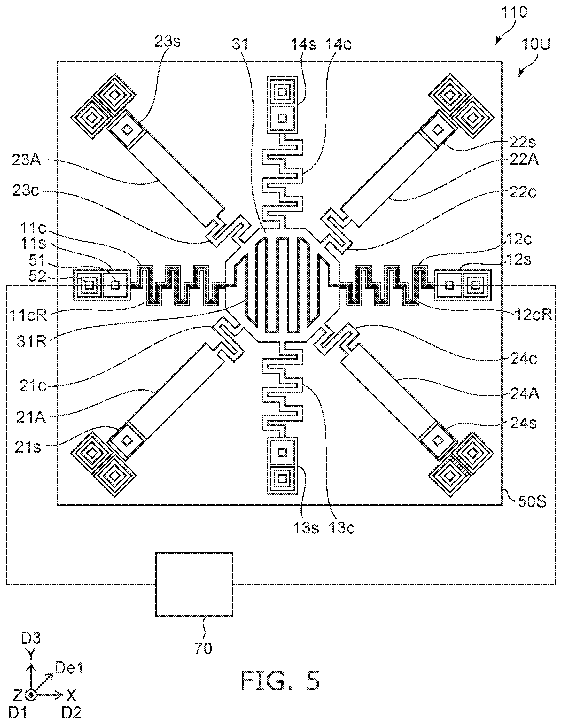 Patent US12366488 Figure 5 – Sensor and sensor system