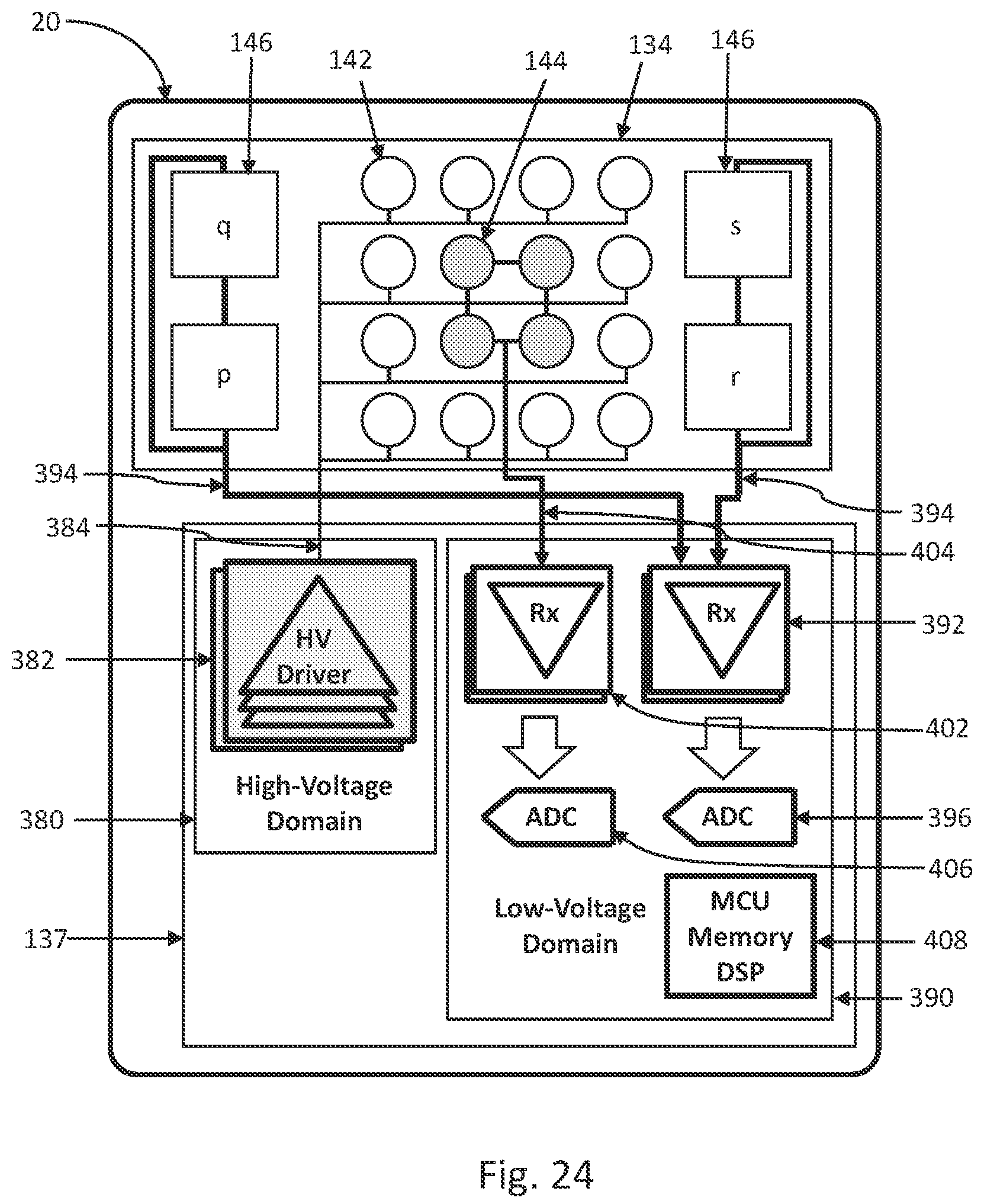 Patent US12366489 Figure 18 – Force-measuring and touch-sensing integrated circuit device