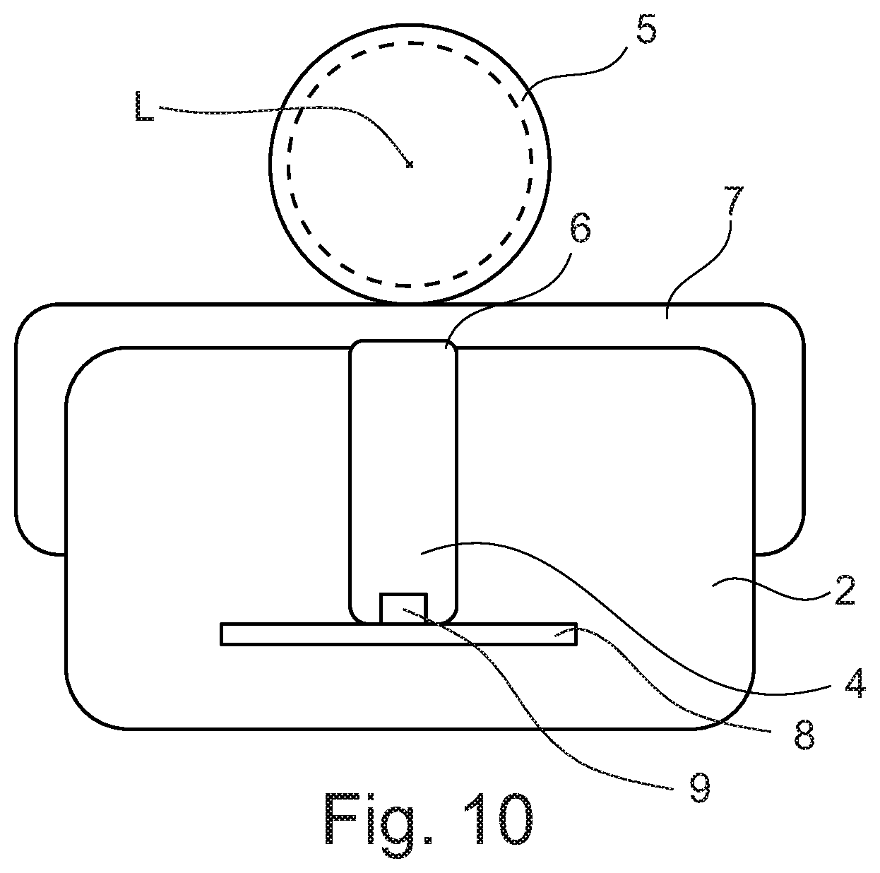 Patent US12366494 Figure 6 – Gel-coupled pressure sensor device with interference-independent contact side for connection to an infusion hose