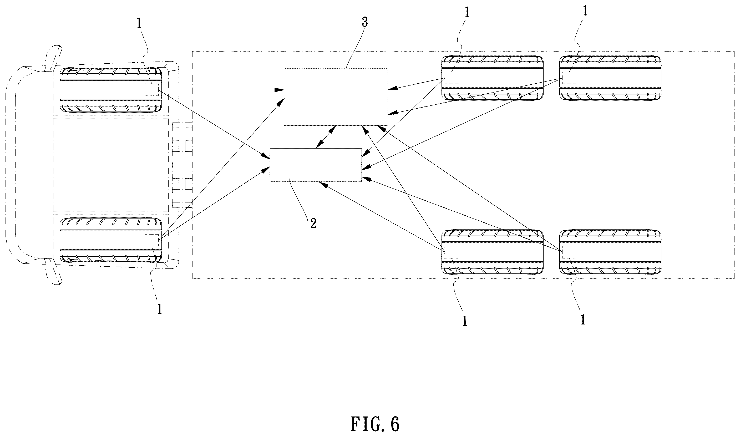 Patent US12366495 Figure 6 – Bluetooth tire pressure monitoring system and method for operating the same
