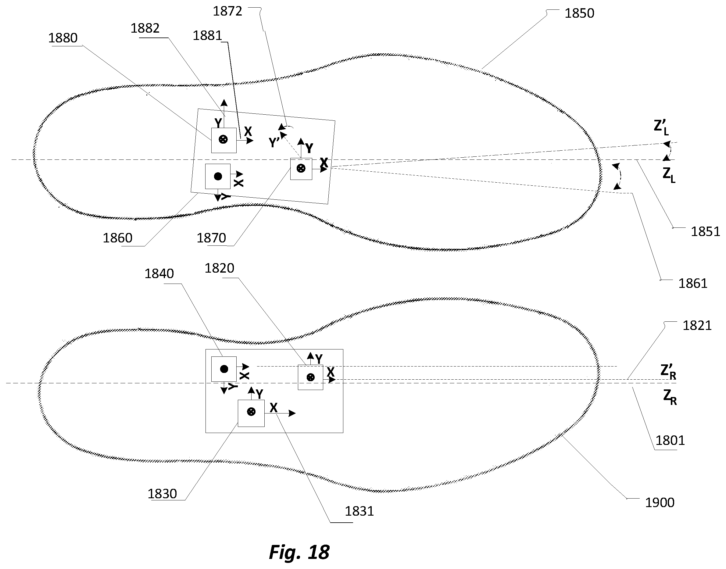 Patent US12366496 Figure 18 – Methods for calibrating a motion and ground reaction force analysis system