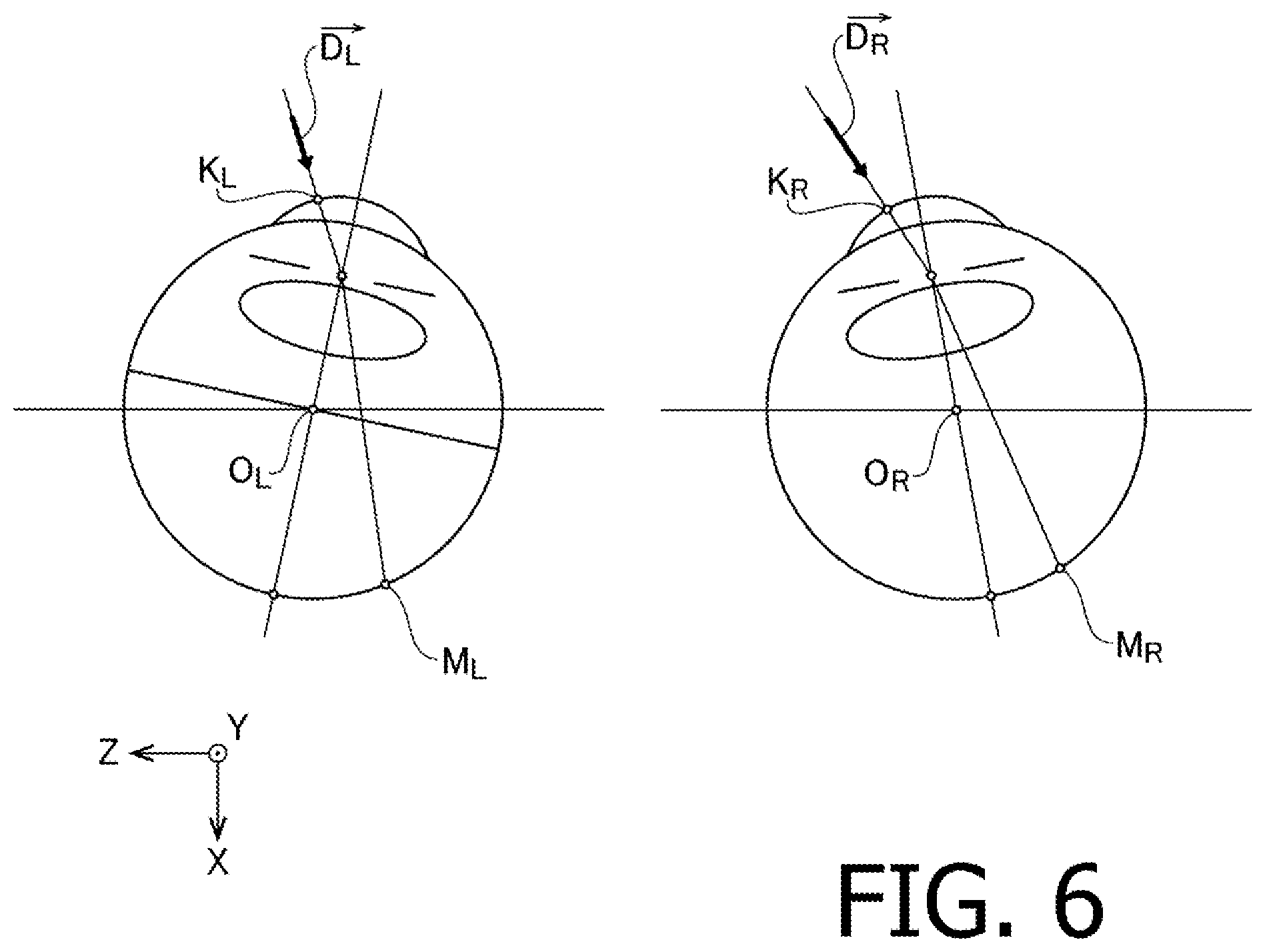 Patent US12366503 Figure 5 – Eyeglasses lens evaluation device