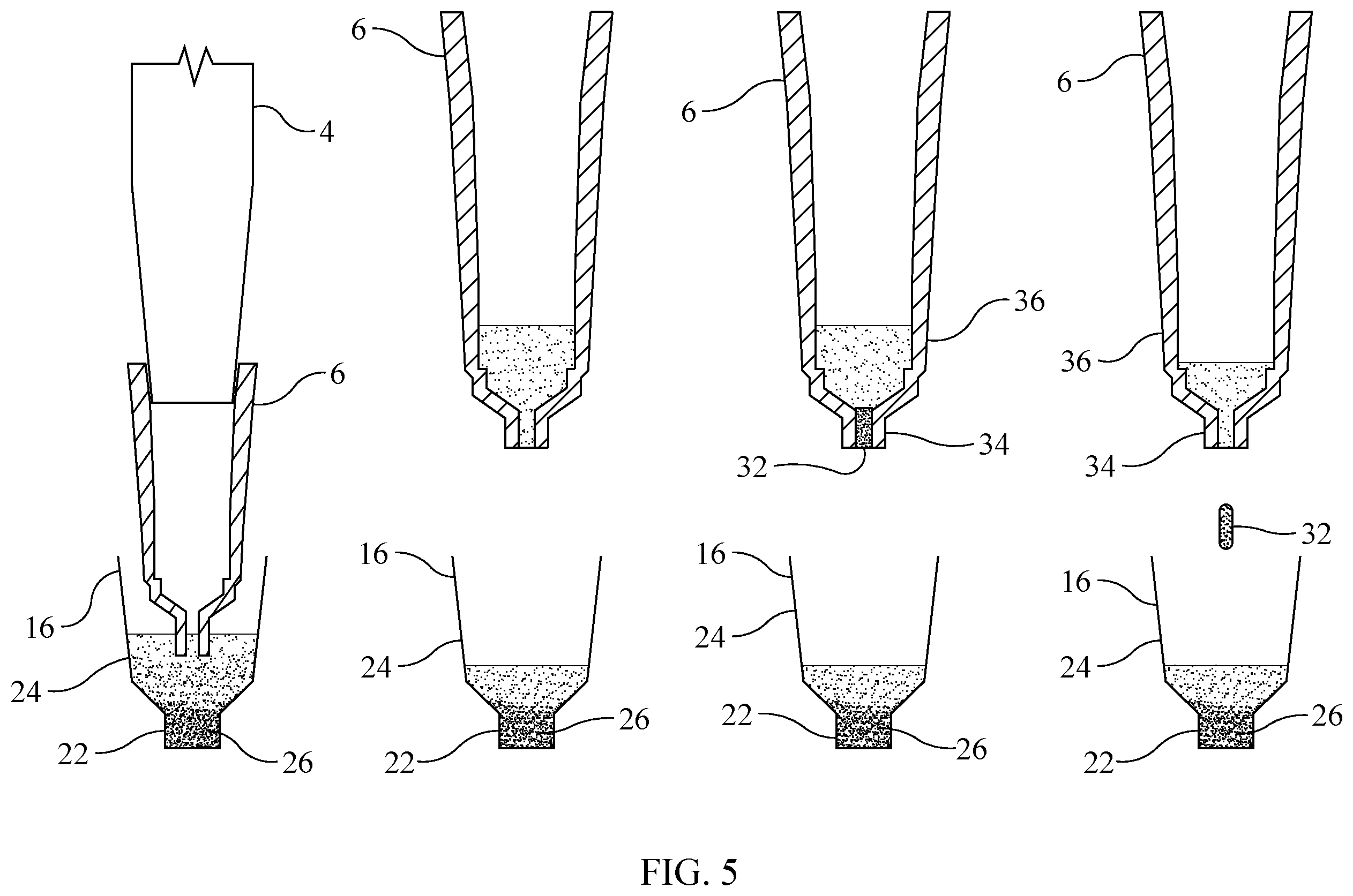 Patent US12366506 Figure 5 – Method for removing interfering components of a liquid sample prior to dispensing same on a chemical reagent test slide