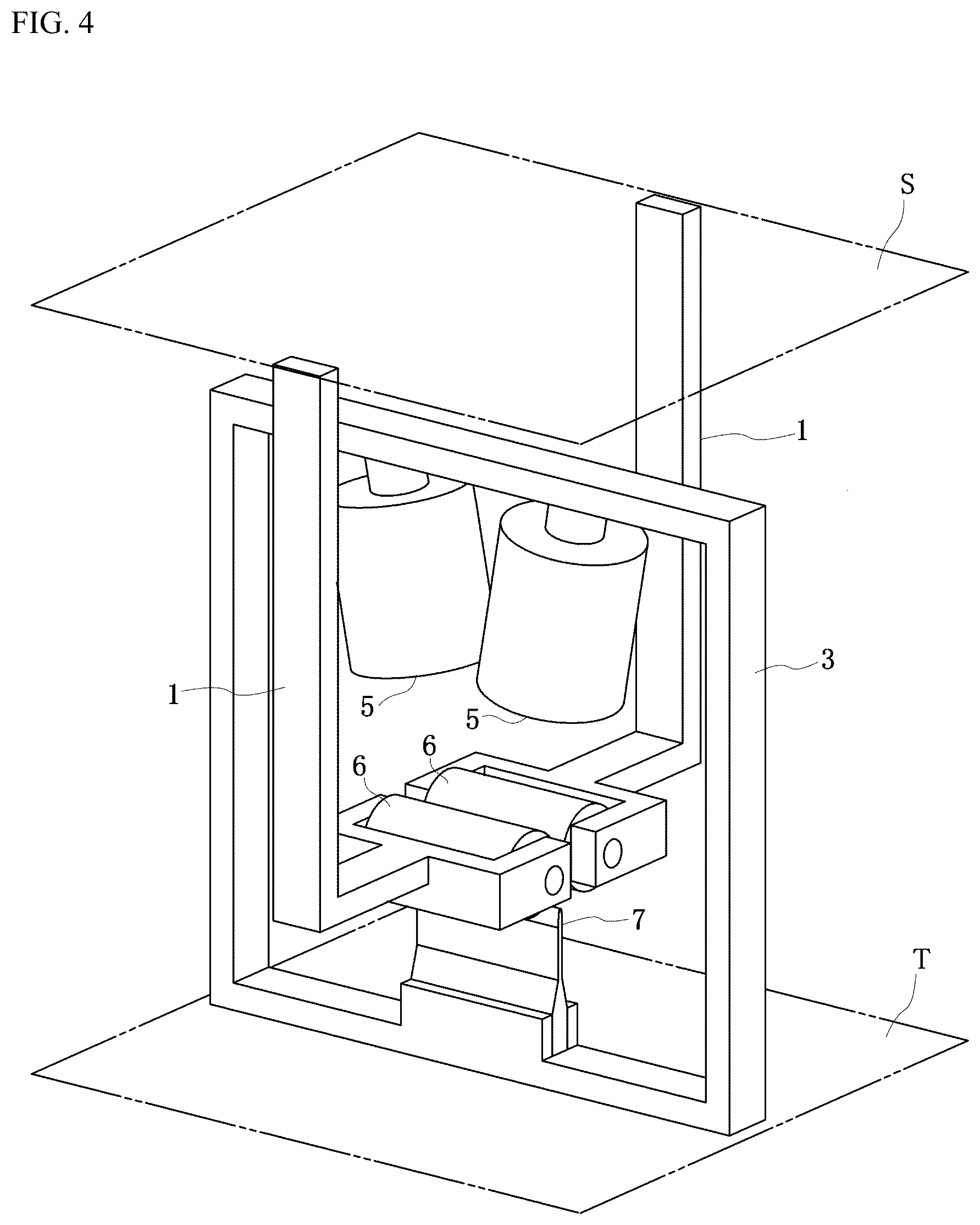 Patent US12366510 Figure 4 – Bending test facility and bending test method for metal sheet material for automobile body and bending performance evaluation method using the bending test facility