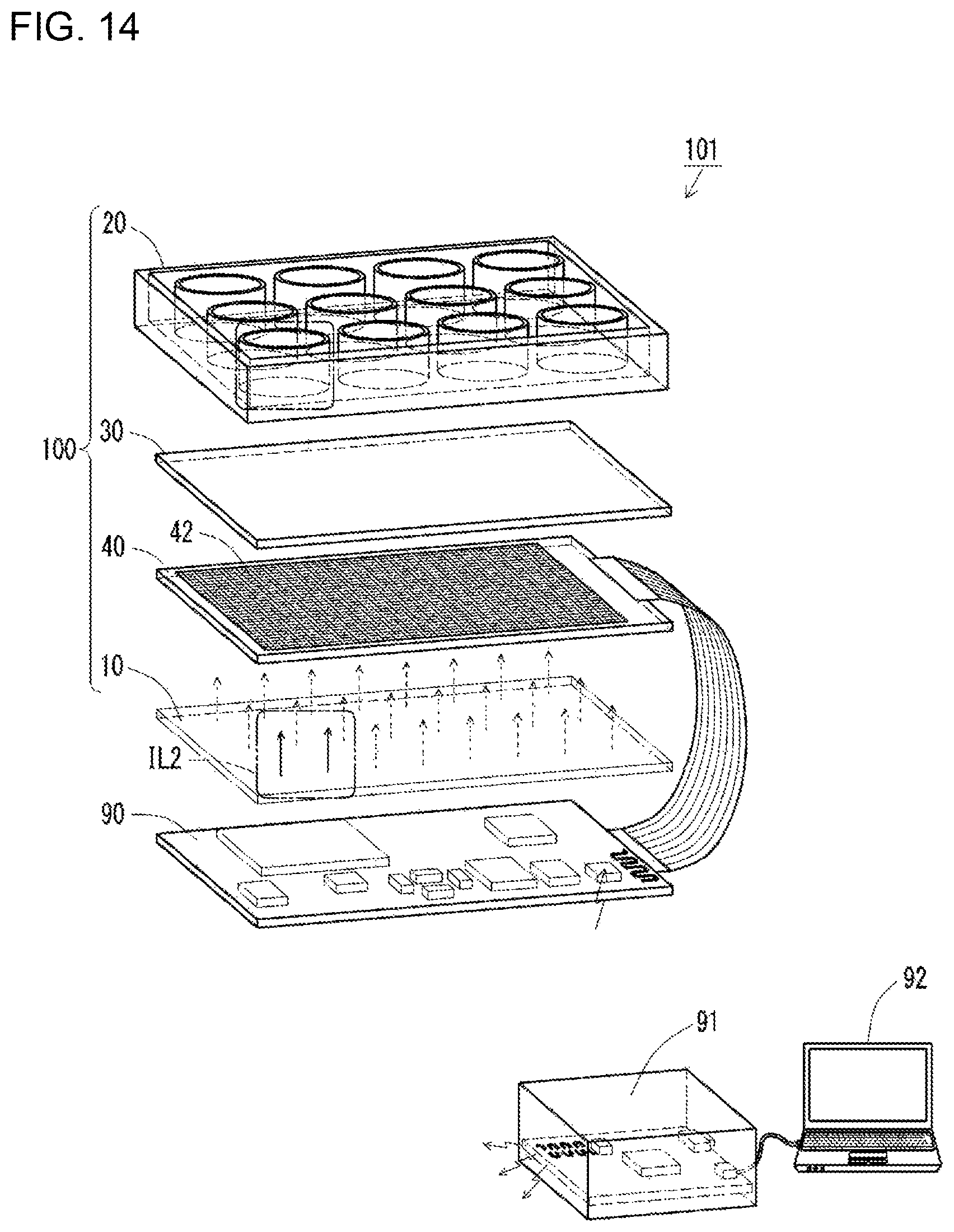 Patent US12366513 Figure 11 – Sample observation apparatus