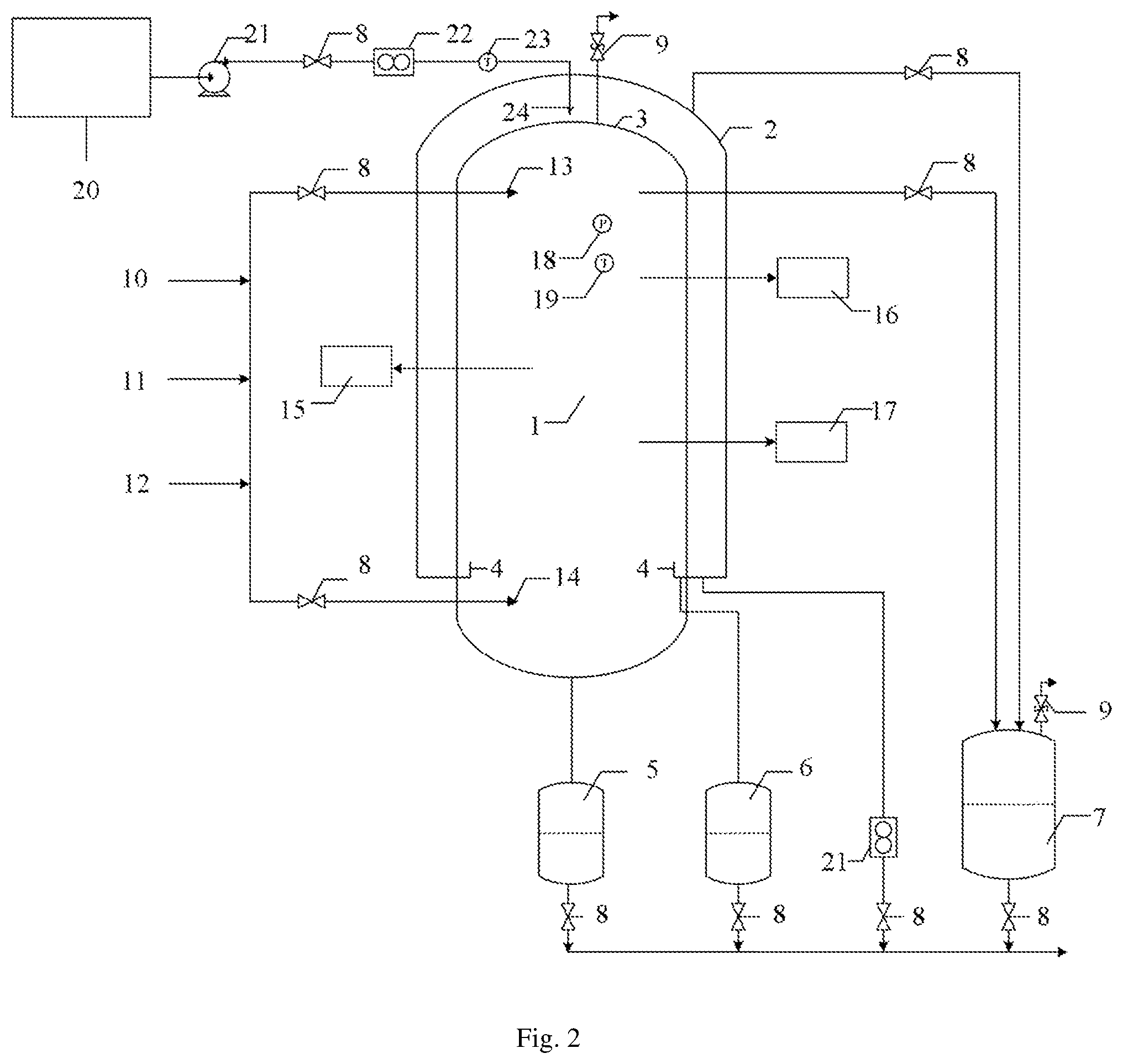 Patent US12366514 Figure 2 – Method of evaluating aerosol removal rate by steam condensation in steel containment