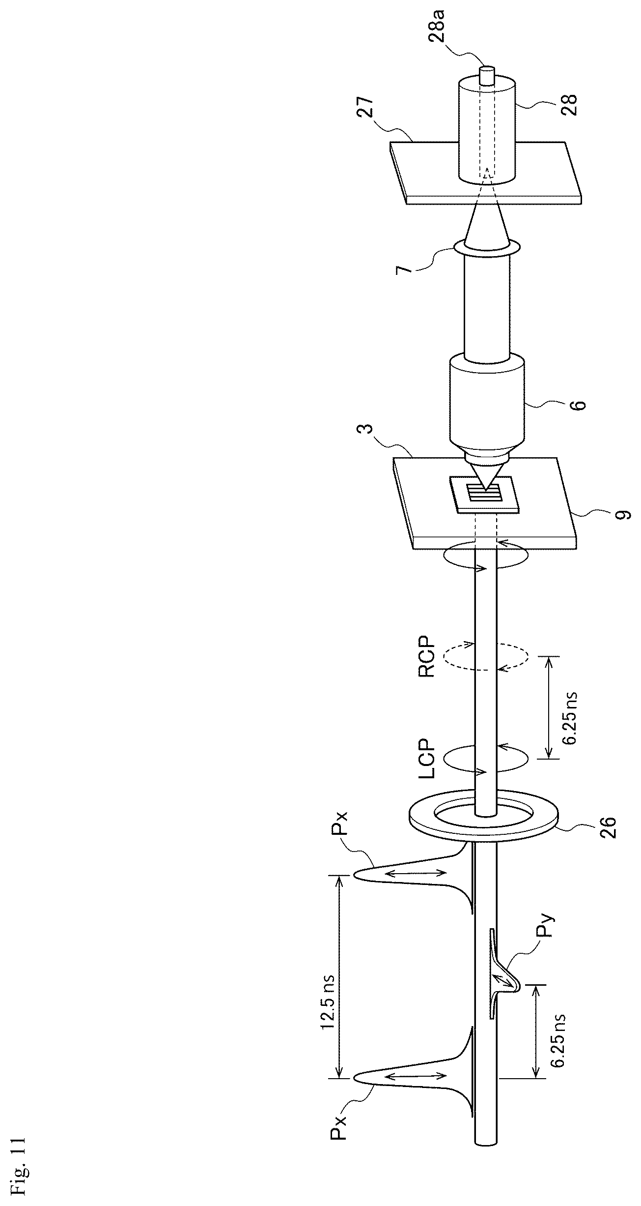 Patent US12366521 Figure 9 – Circularly polarized light illuminator, analysis device, and microscope