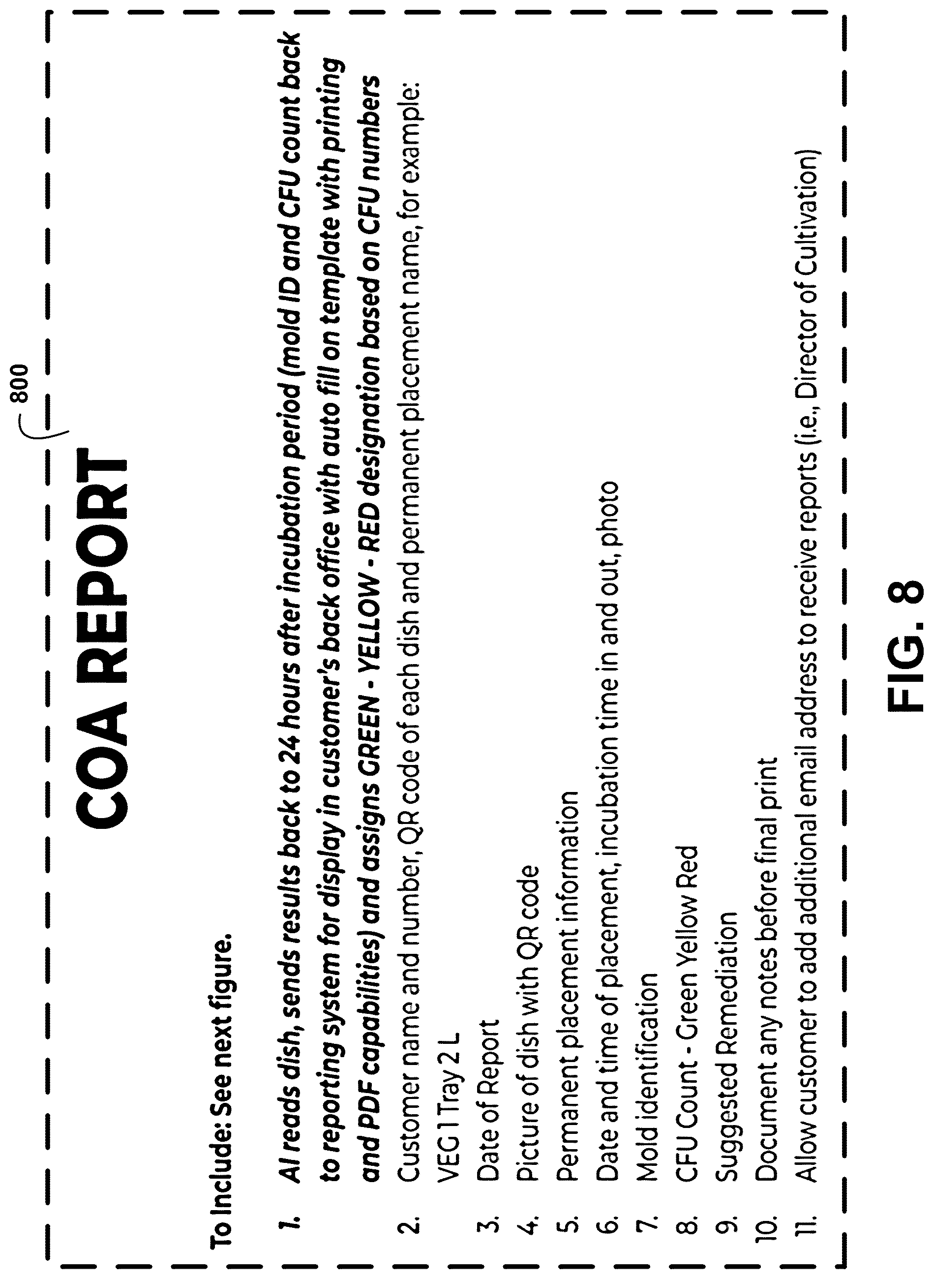 Patent US12366529 Figure 8 – Organic plant material microbial test kit devices and processing method