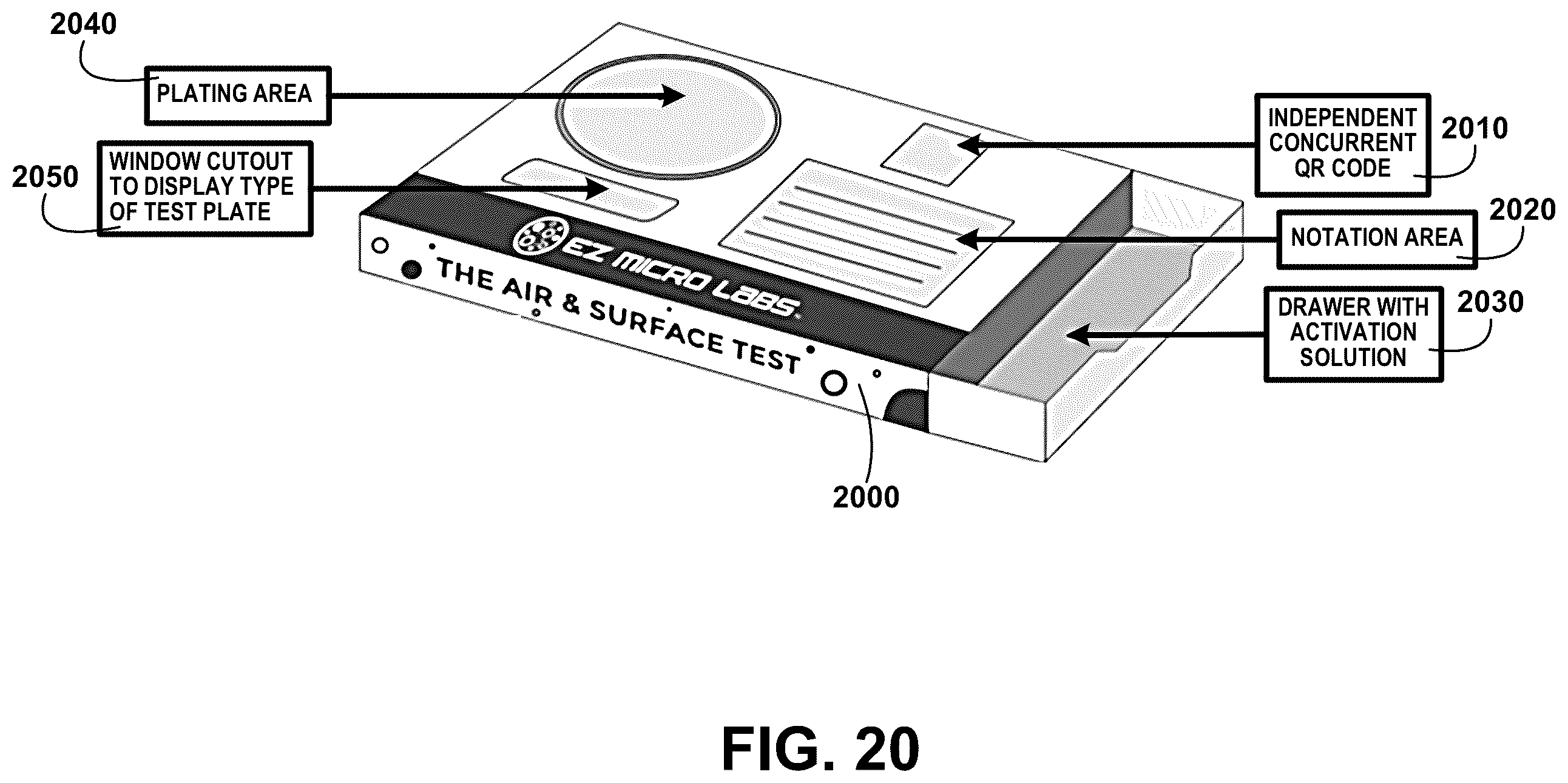 Patent US12366529 Figure 20 – Organic plant material microbial test kit devices and processing method