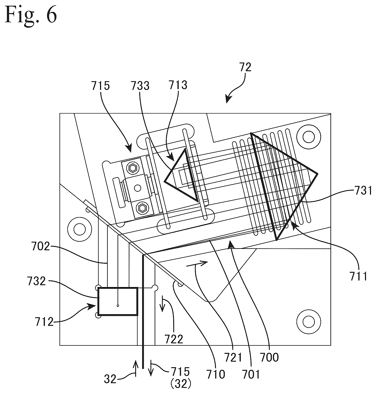 Patent US12366532 Figure 4 – System including a fiber laser module