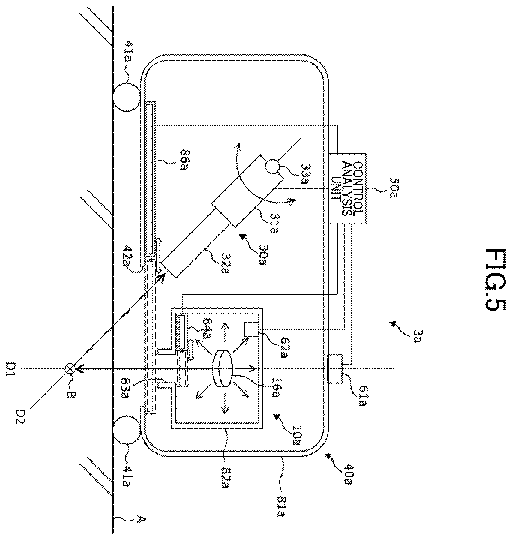 Patent US12366542 Figure 5 – Nondestructive inspection system