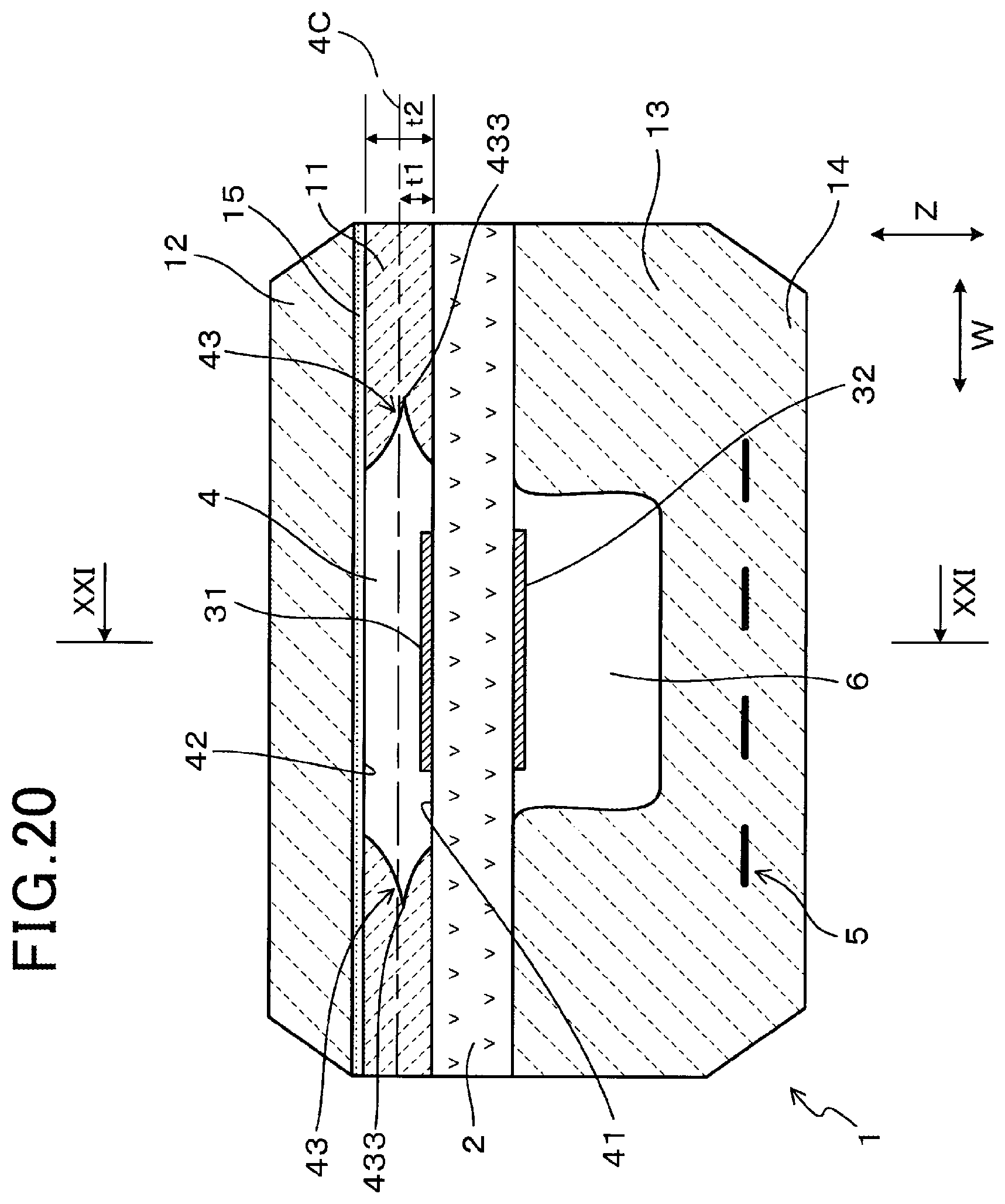 Patent US12366549 Figure 11 – Gas sensor element
