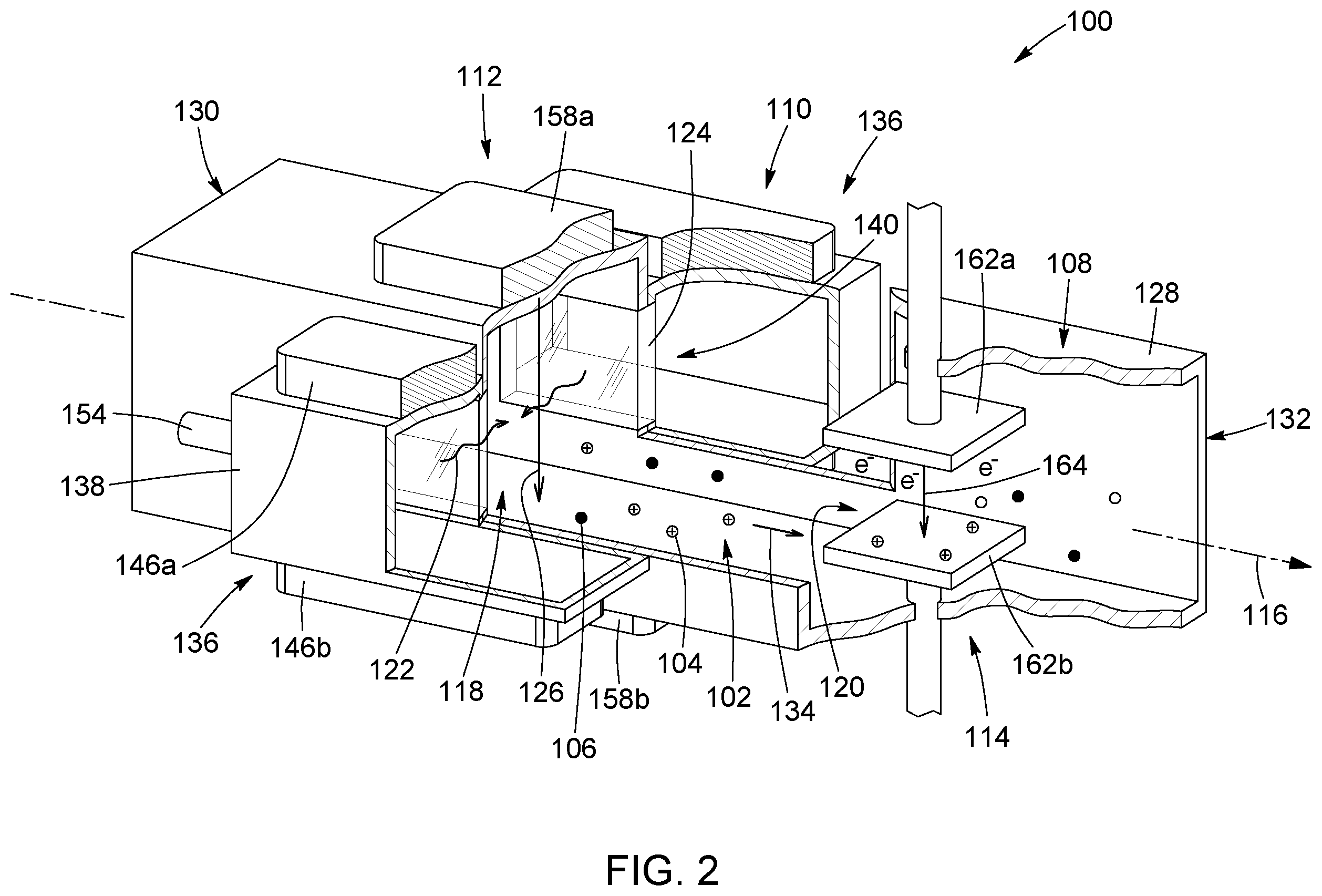 Patent US12366552 Figure 2 – Photoionization detector and method for gas sample analysis