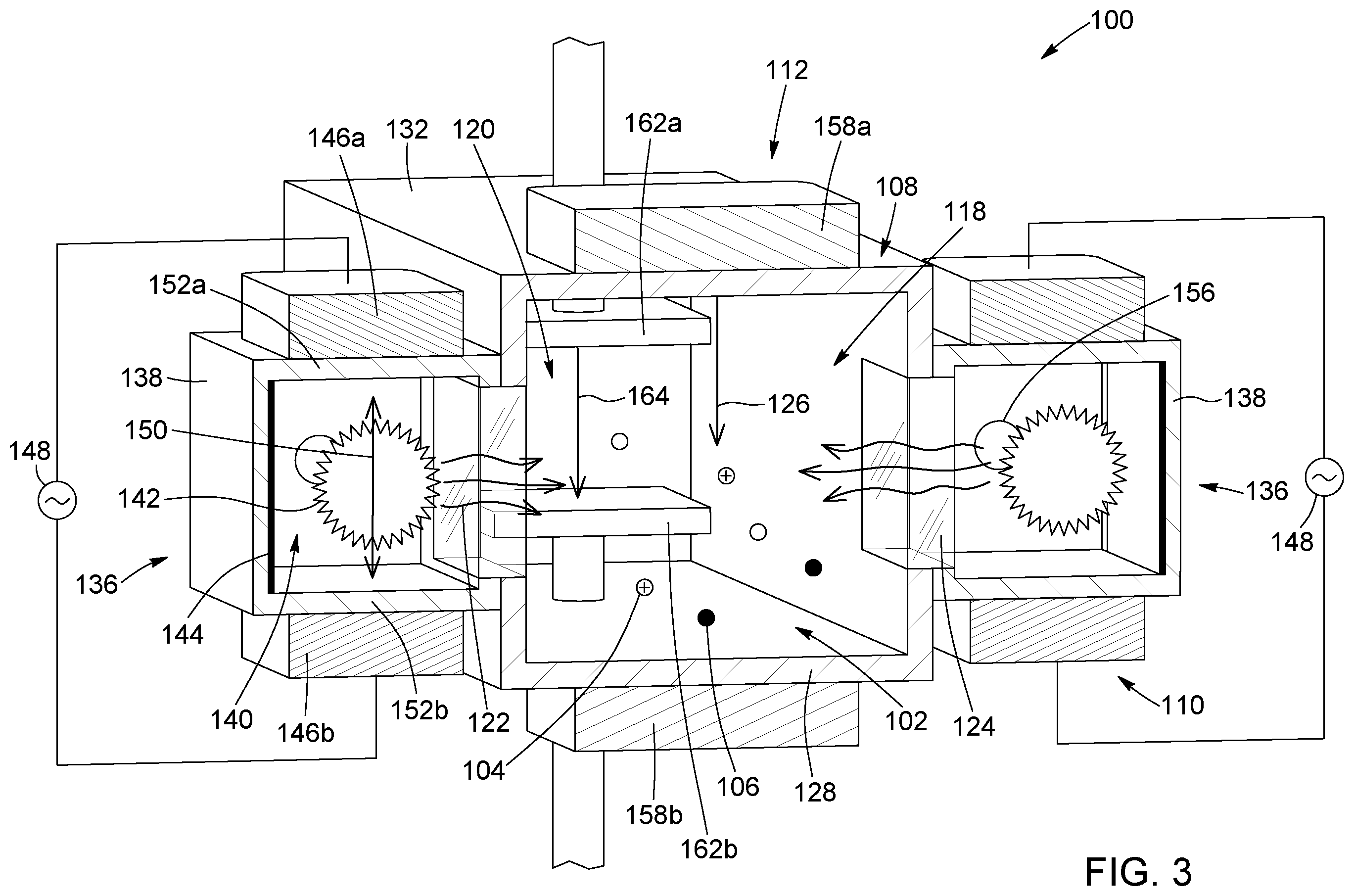 Patent US12366552 Figure 3 – Photoionization detector and method for gas sample analysis