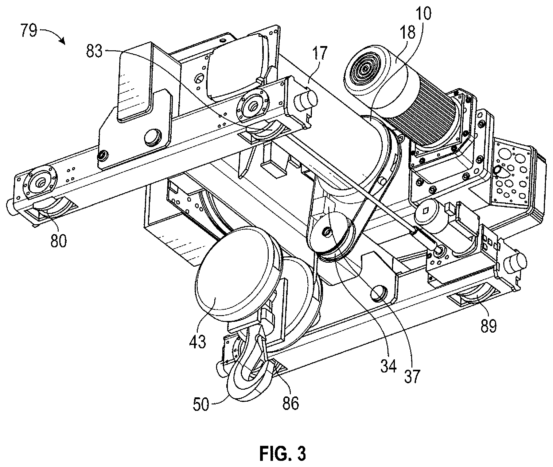 Patent US12366553 Figure 3 – Integrated rope defect sensing system