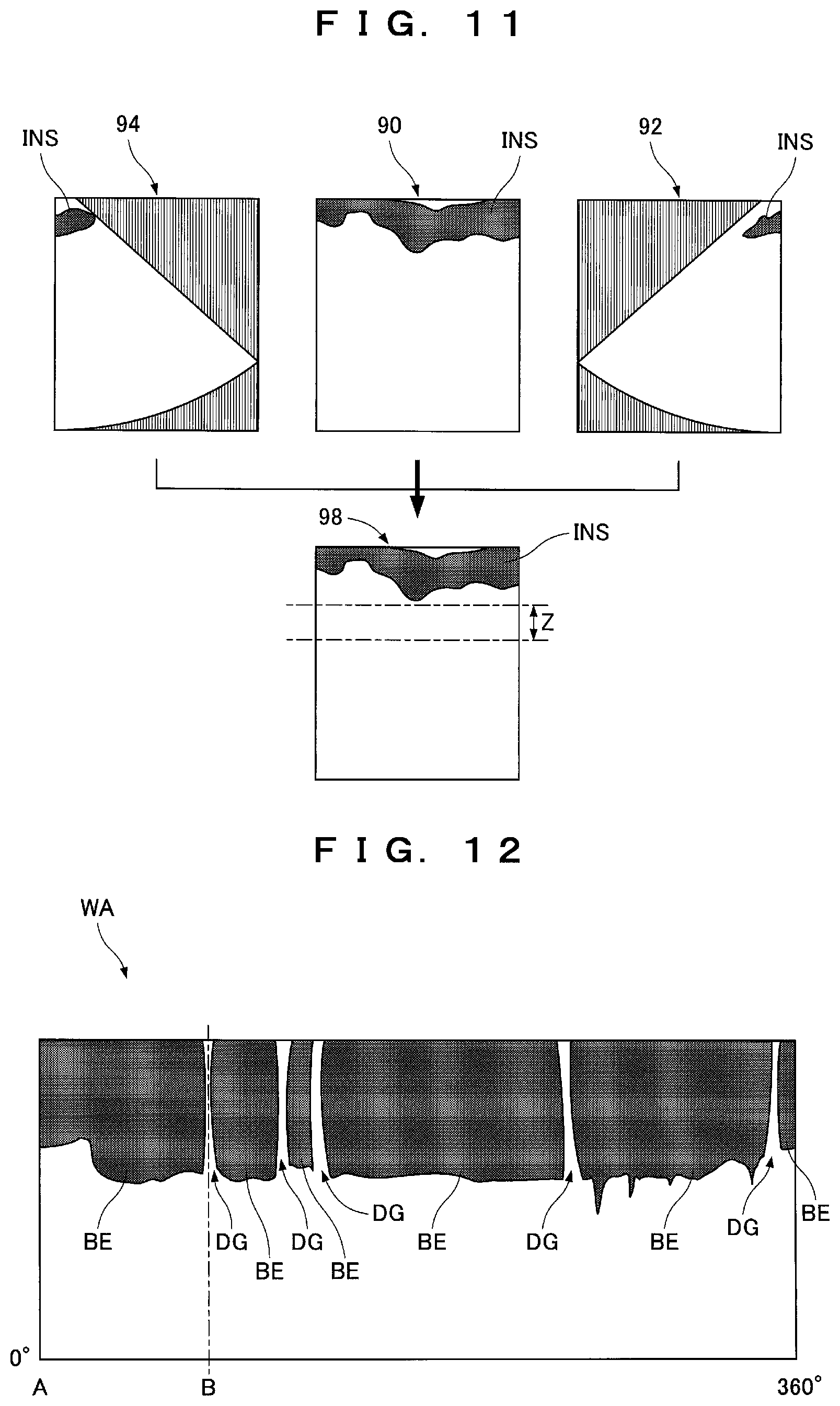 Patent US12366556 Figure 7 – Ultrasonic testing method and ultrasonic testing device