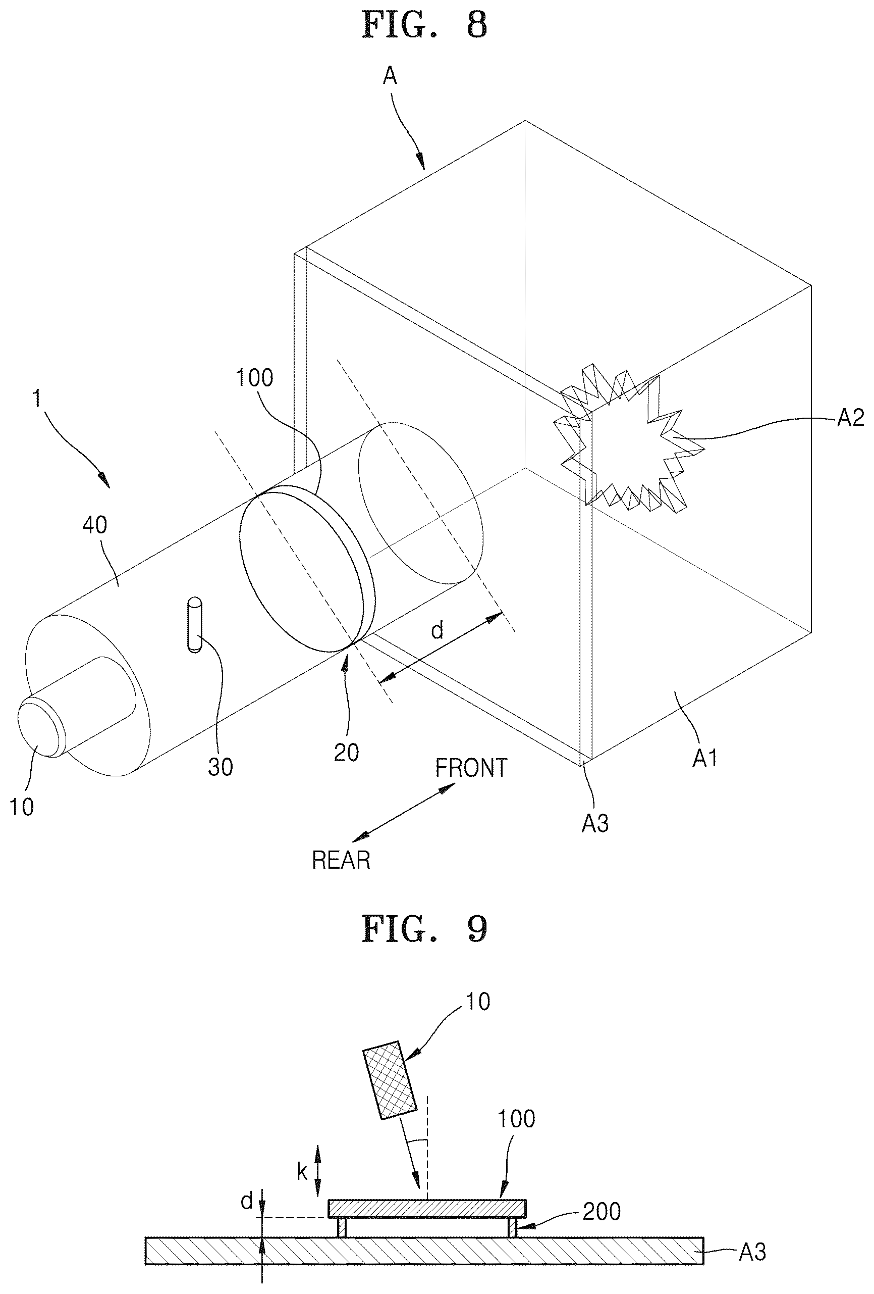 Patent US12366558 Figure 9 – Ultrasonic transmission device and wave control method
