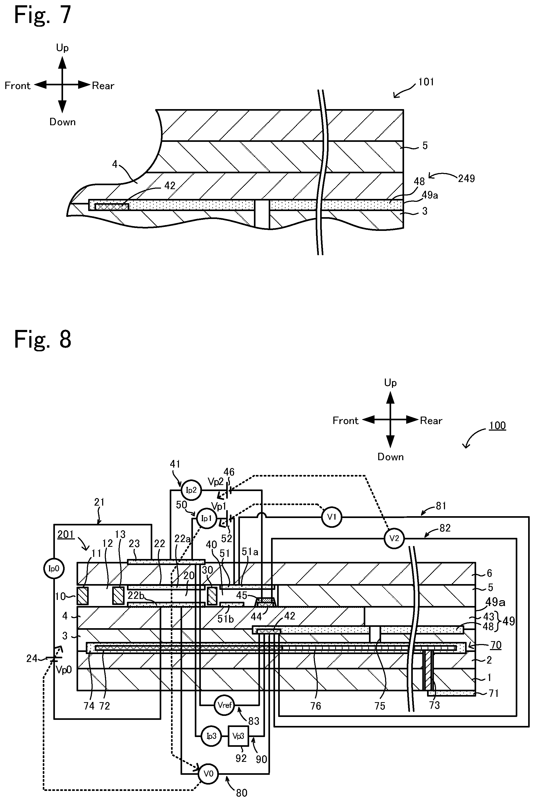 Patent US12366565 Figure 6 – Gas sensor and method of diagnosing moisture absorption state of gas sensor