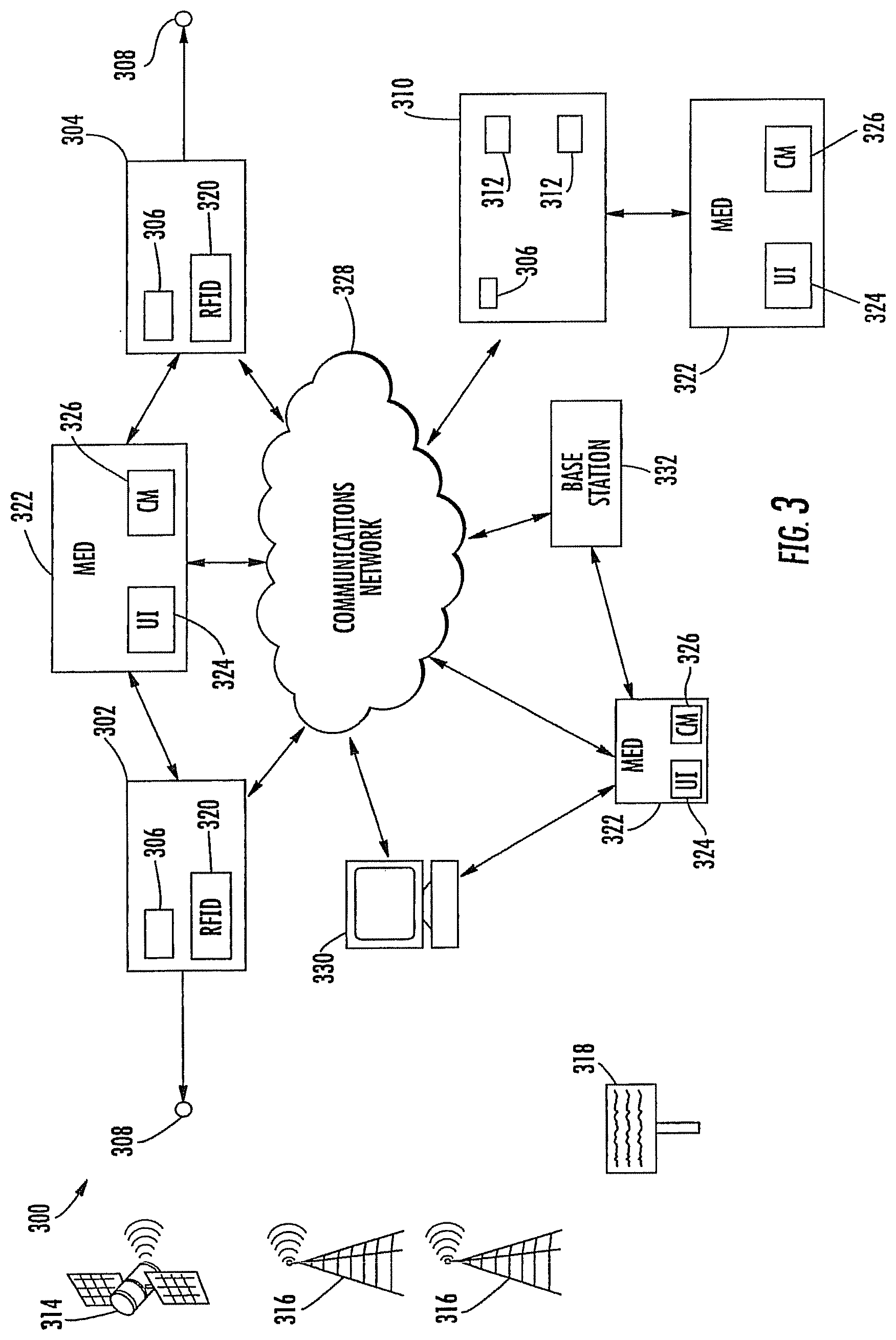 Patent US12366568 Figure 4 – Methods, systems, and computer program products for locating and tracking objects