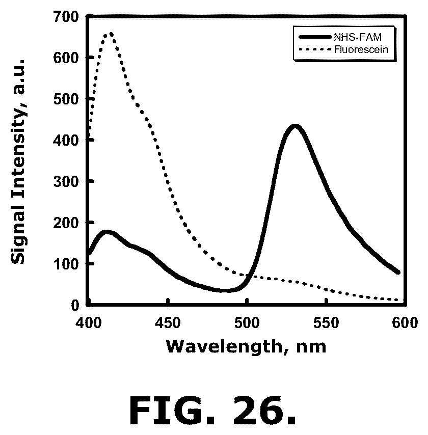 Patent US12366578 Figure 16 – Fluorescent methods and materials for directed biomarker signal amplification