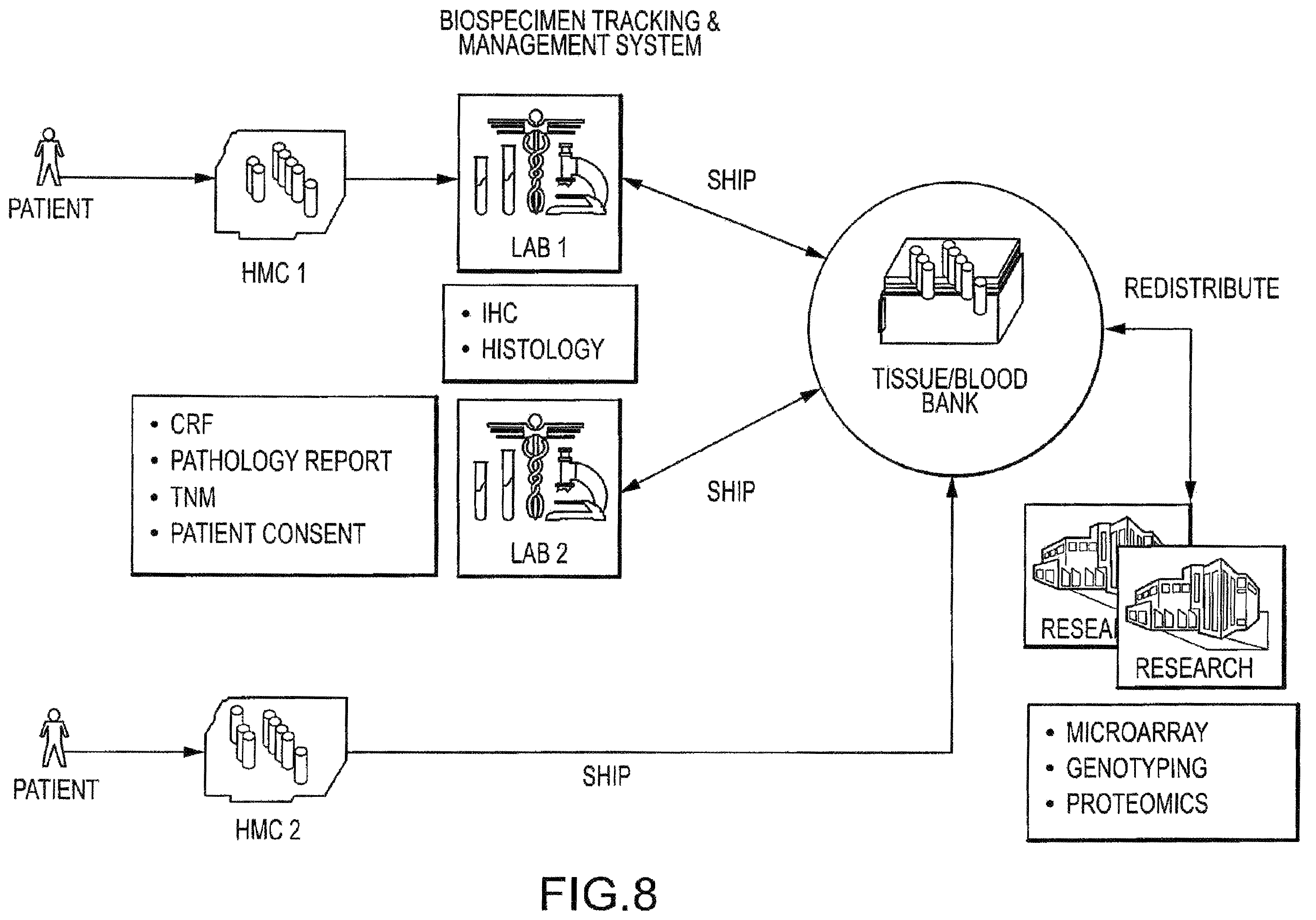 Patent US12366585 Figure 11 – Molecular profiling of tumors