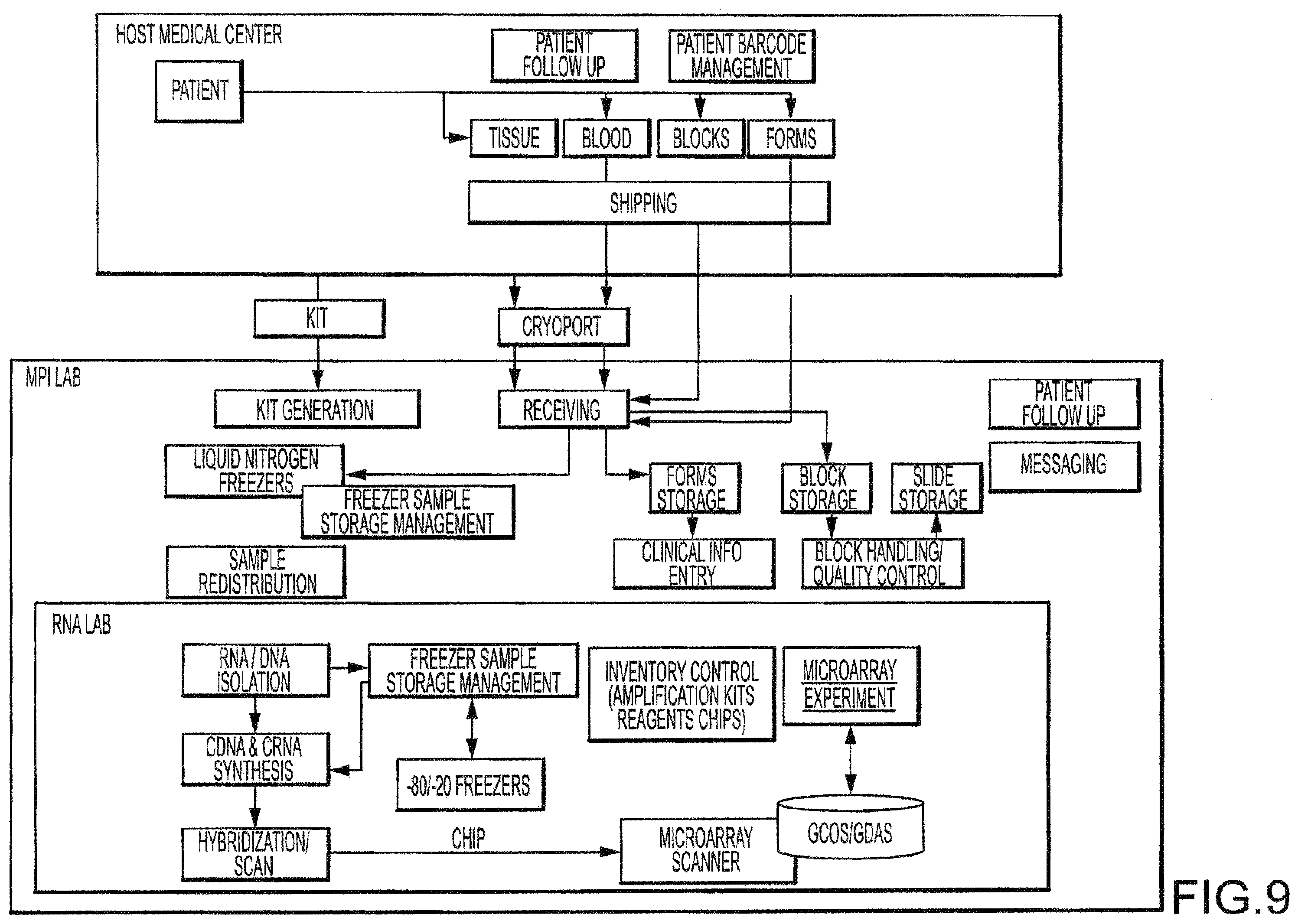 Patent US12366585 Figure 12 – Molecular profiling of tumors