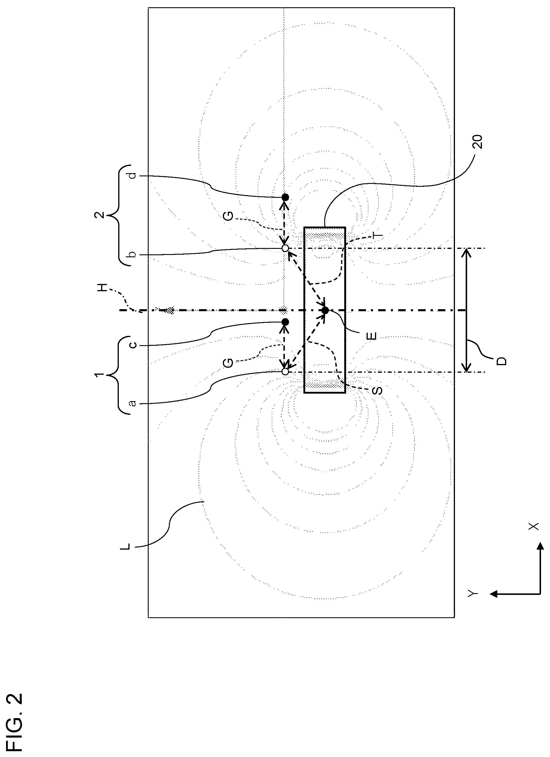 Patent US12366592 Figure 2 – Electric current detection apparatus