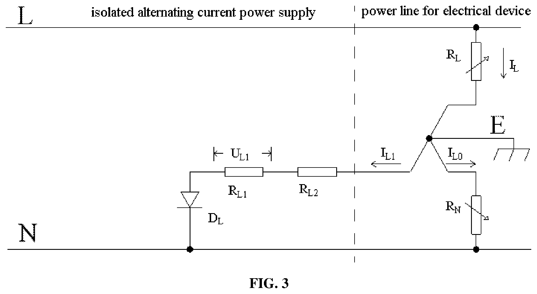 Patent US12366597 Figure 3 – Grounding impedance measuring circuit and grounding impedance measuring method