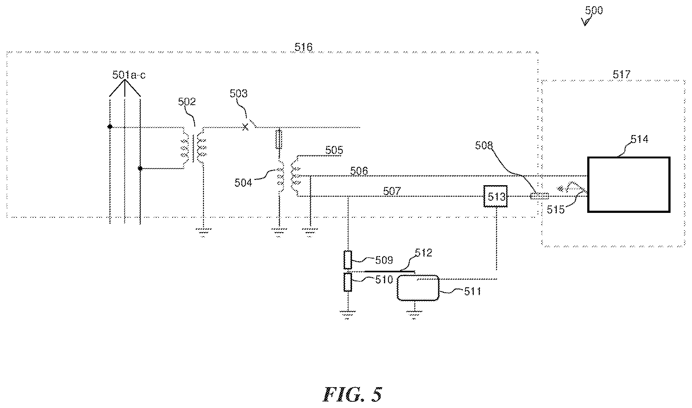 Patent US12366599 Figure 9 – Early detection of defects on single-wire earth-return powerlines using a low-voltage sensing method