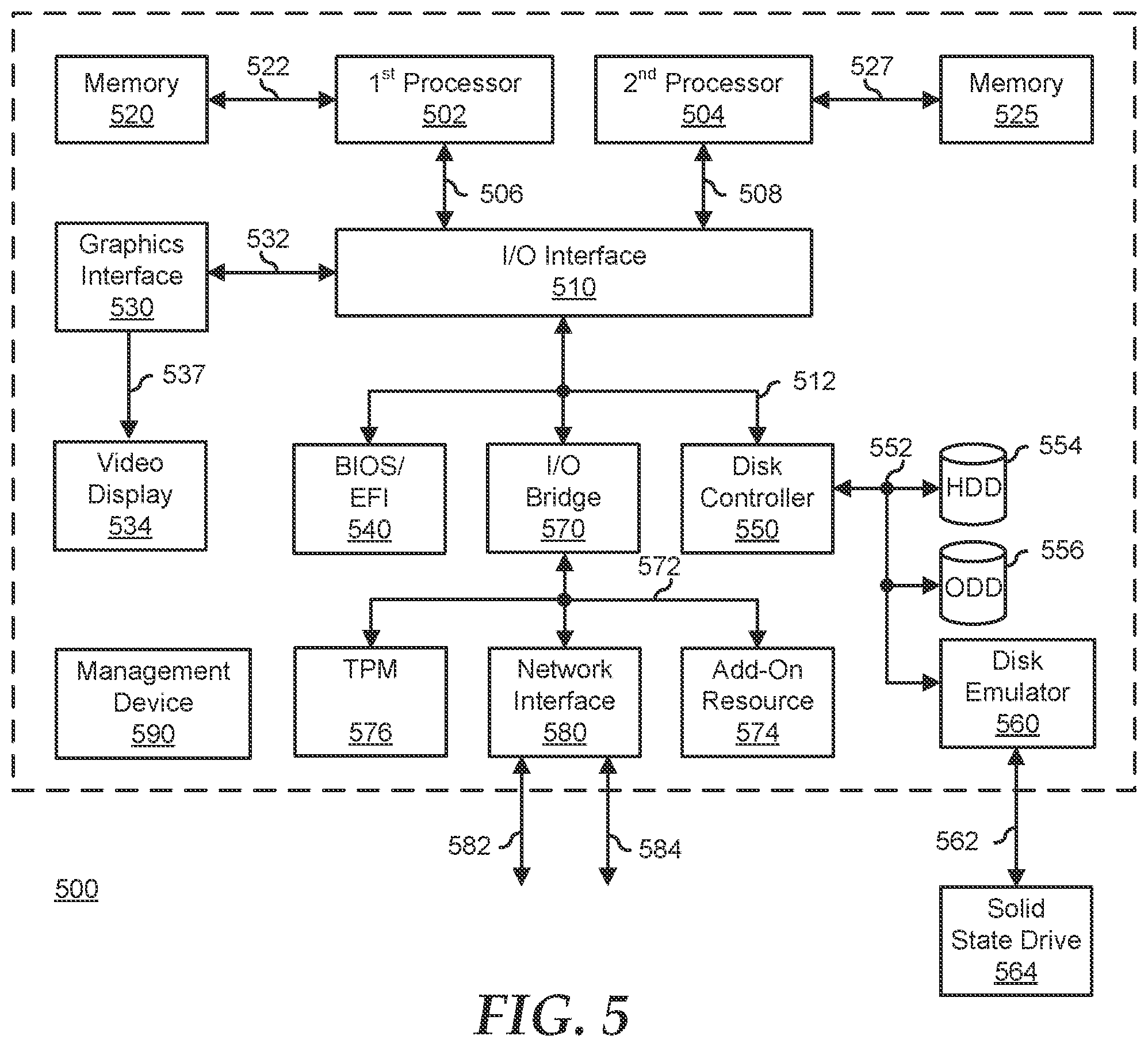 Patent US12366601 Figure 4 – Channel impedance measurement instrument