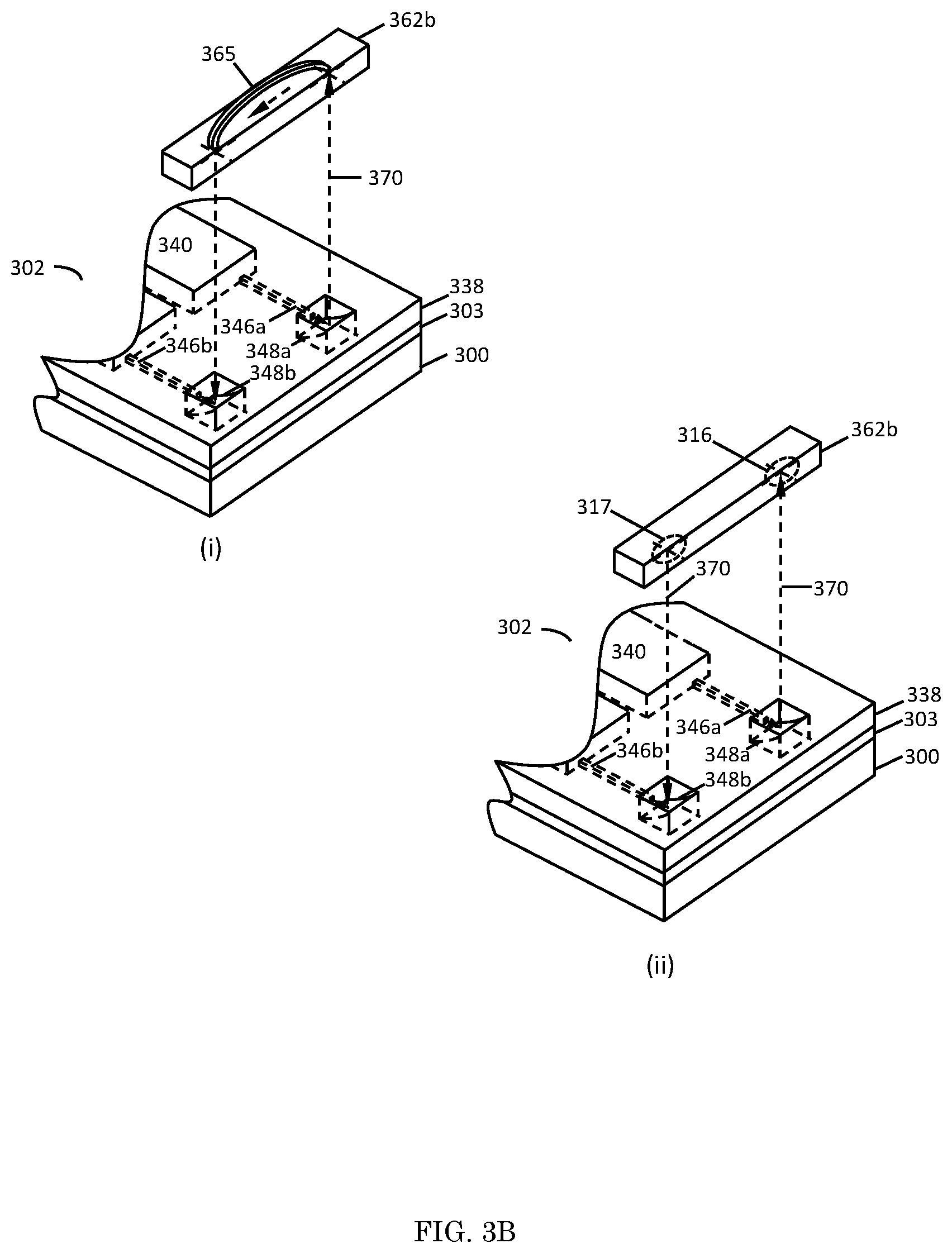Patent US12366603 Figure 6 – Structure and method for testing of PIC with an upturned mirror