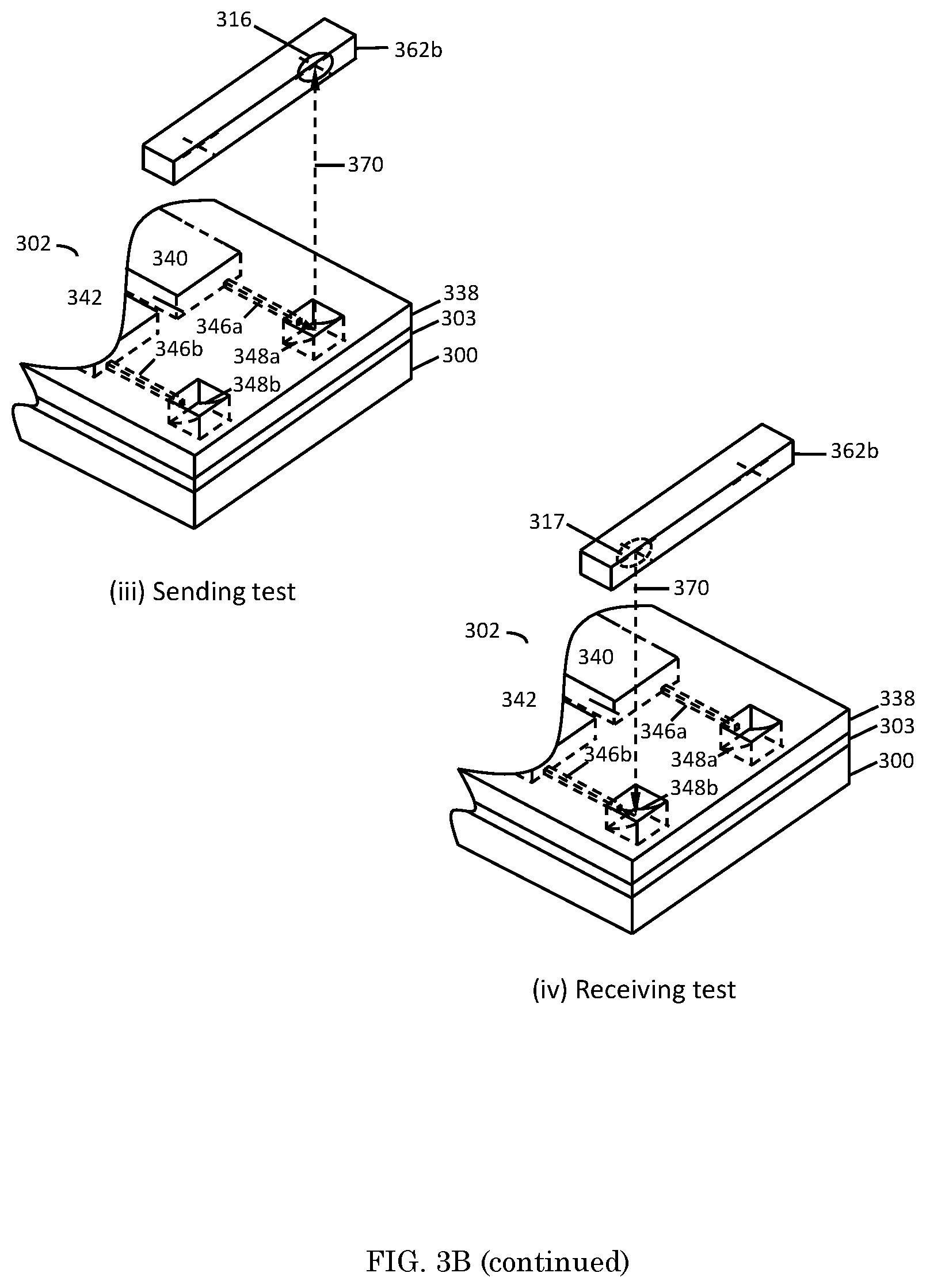 Patent US12366603 Figure 7 – Structure and method for testing of PIC with an upturned mirror