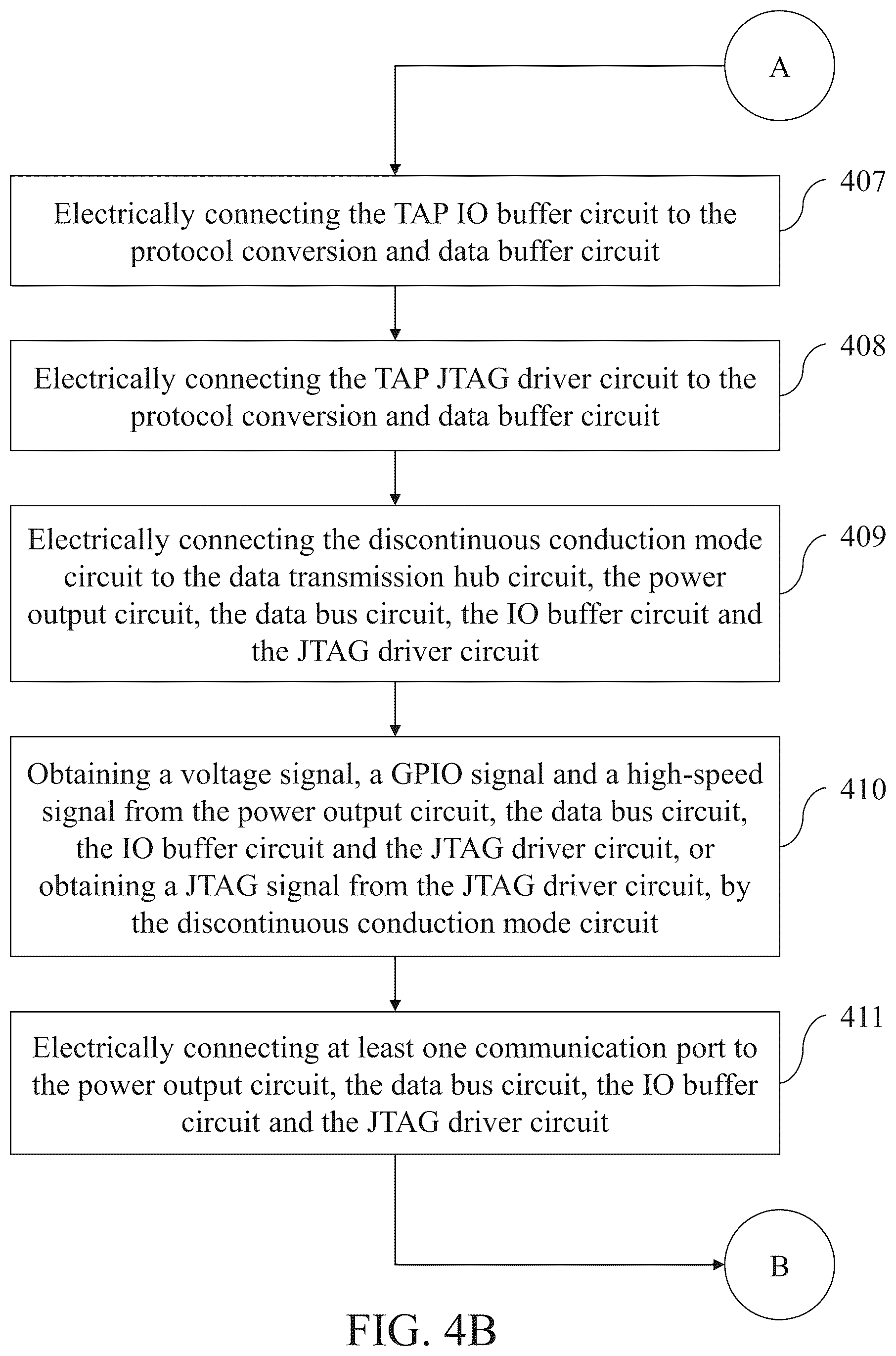 Patent US12366606 Figure 5 – Self-functional detection system for tap controller and method thereof