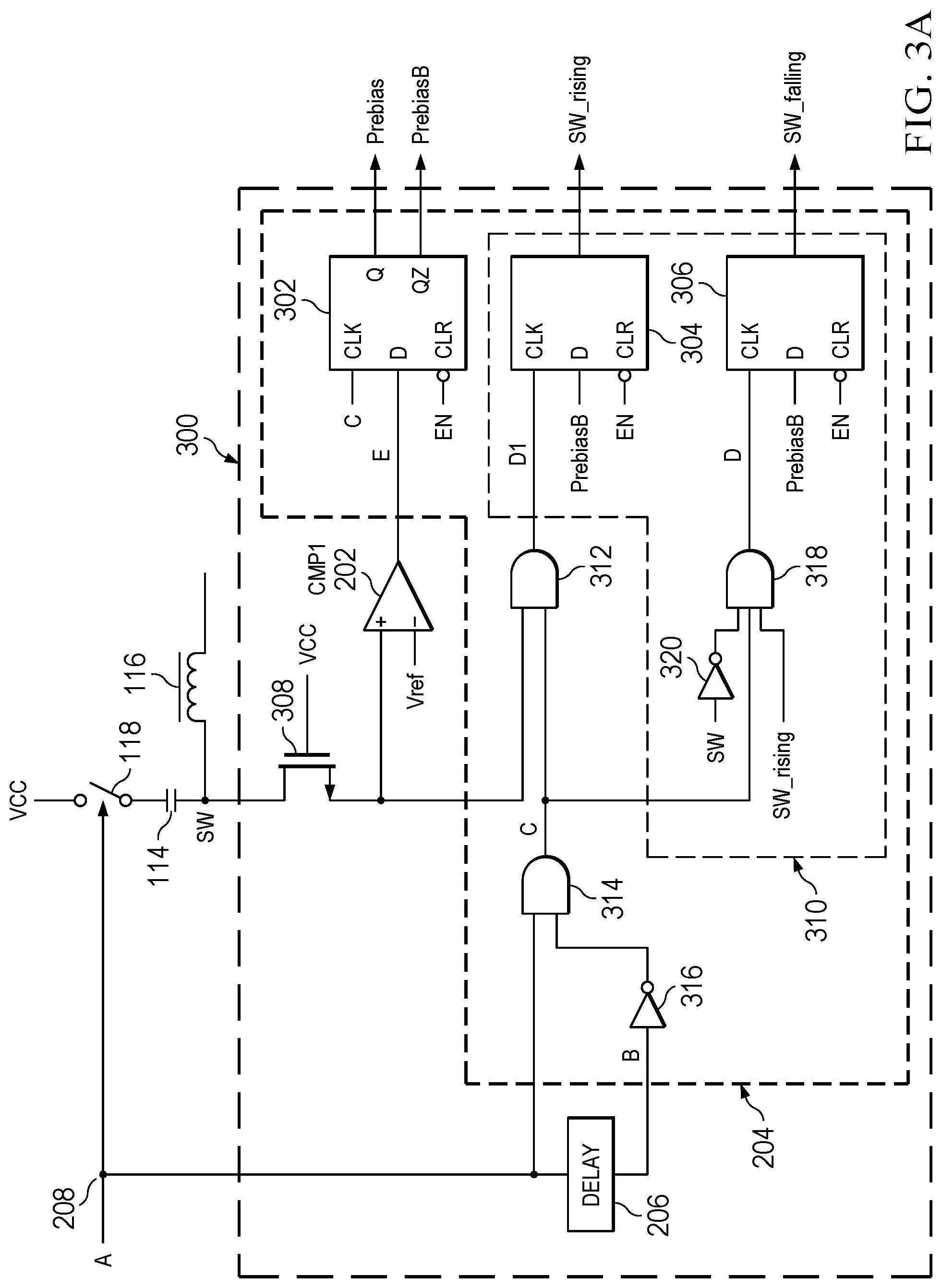 Patent US12366607 Figure 3 – Fault detection circuit