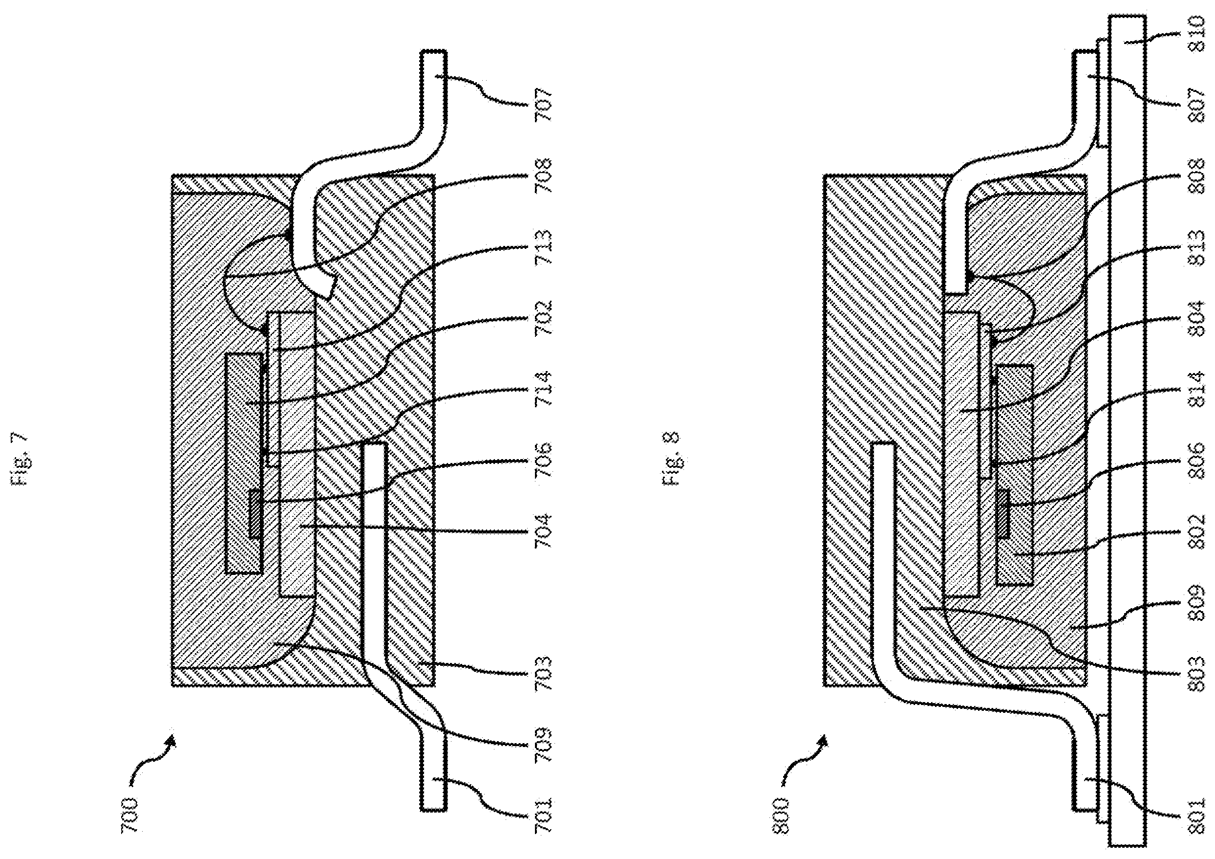 Patent US12366615 Figure 4 – Current sensor that includes a current rail and a magnetic field sensor with galvanic isolation