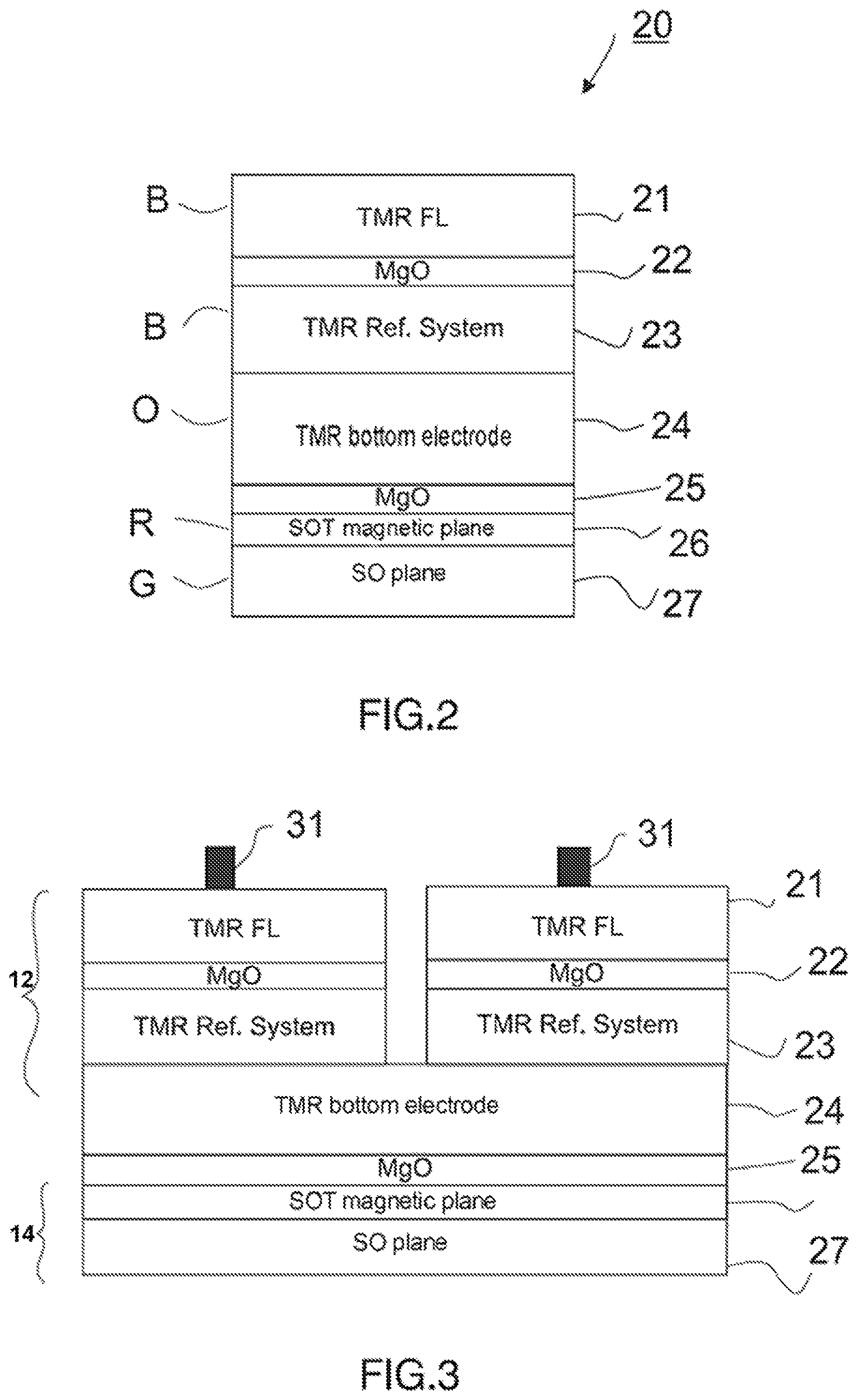 Patent US12366616 Figure 2 – Magnetic field sensor, method for producing same, and method for measuring a magnetic field