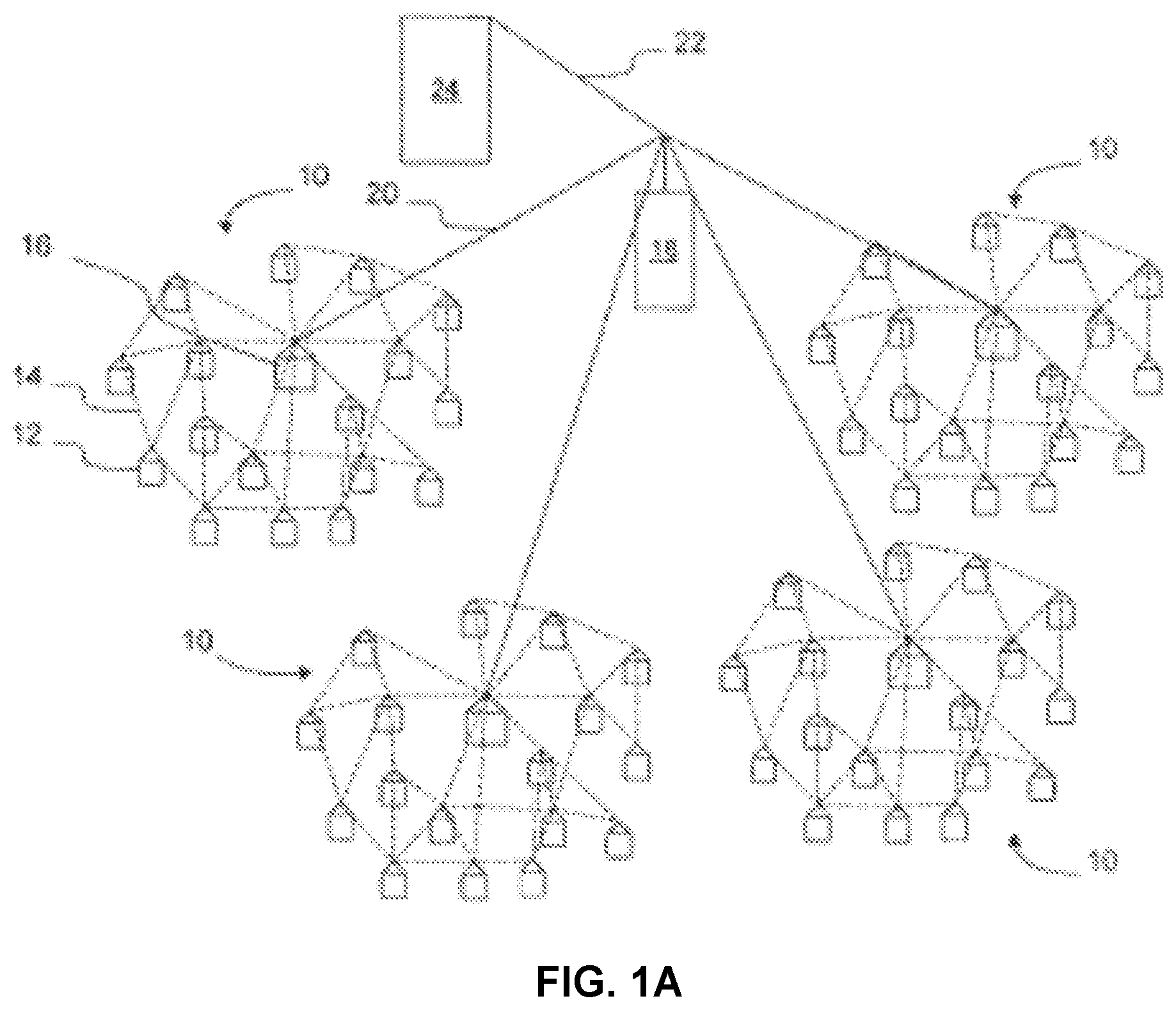 Patent US12366630 Figure 1 – Sensor node communications system and related methods