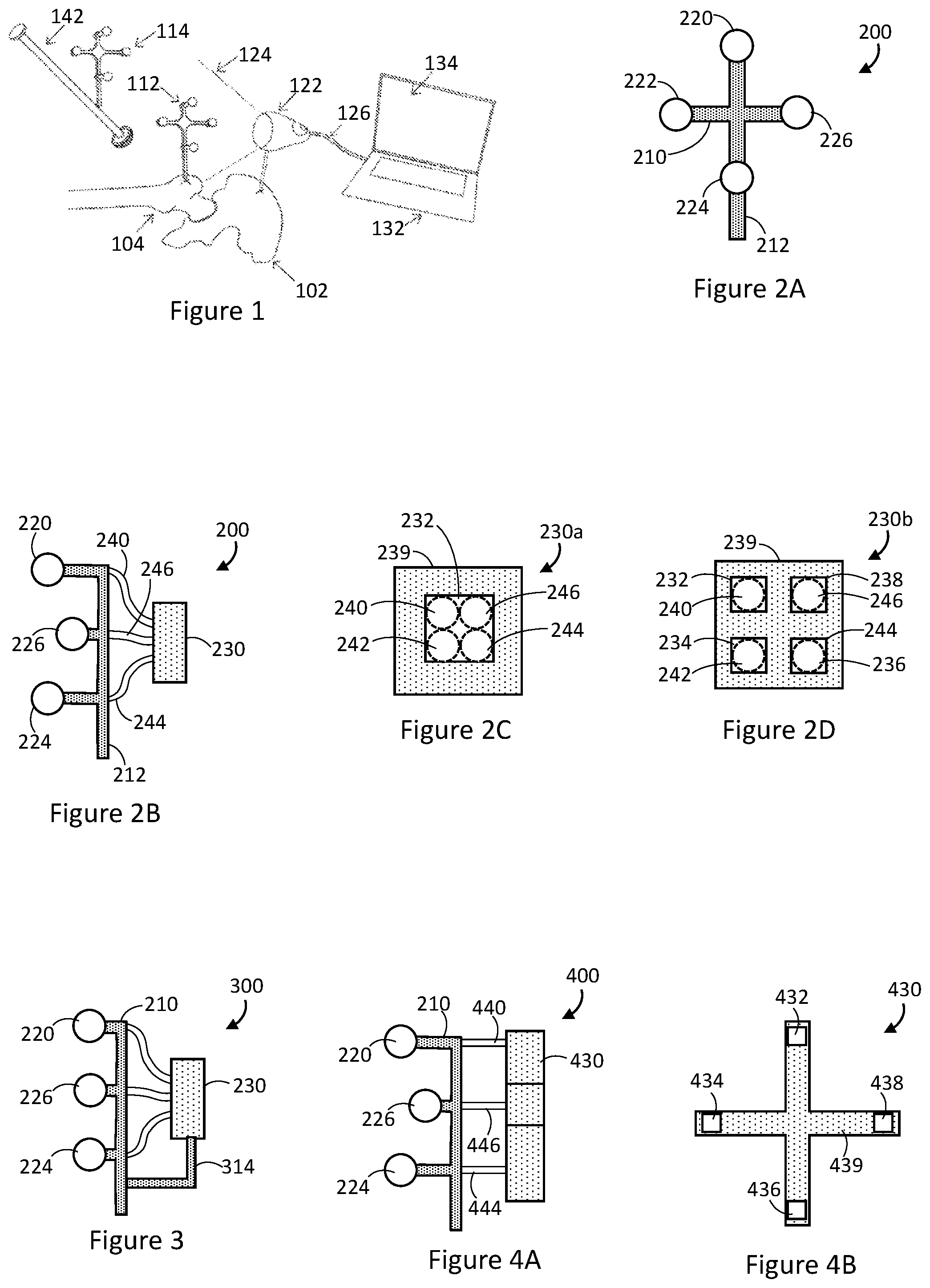 Patent US12366637 Figure 1 – Active targets for tracking, and methods for assembling and using the same