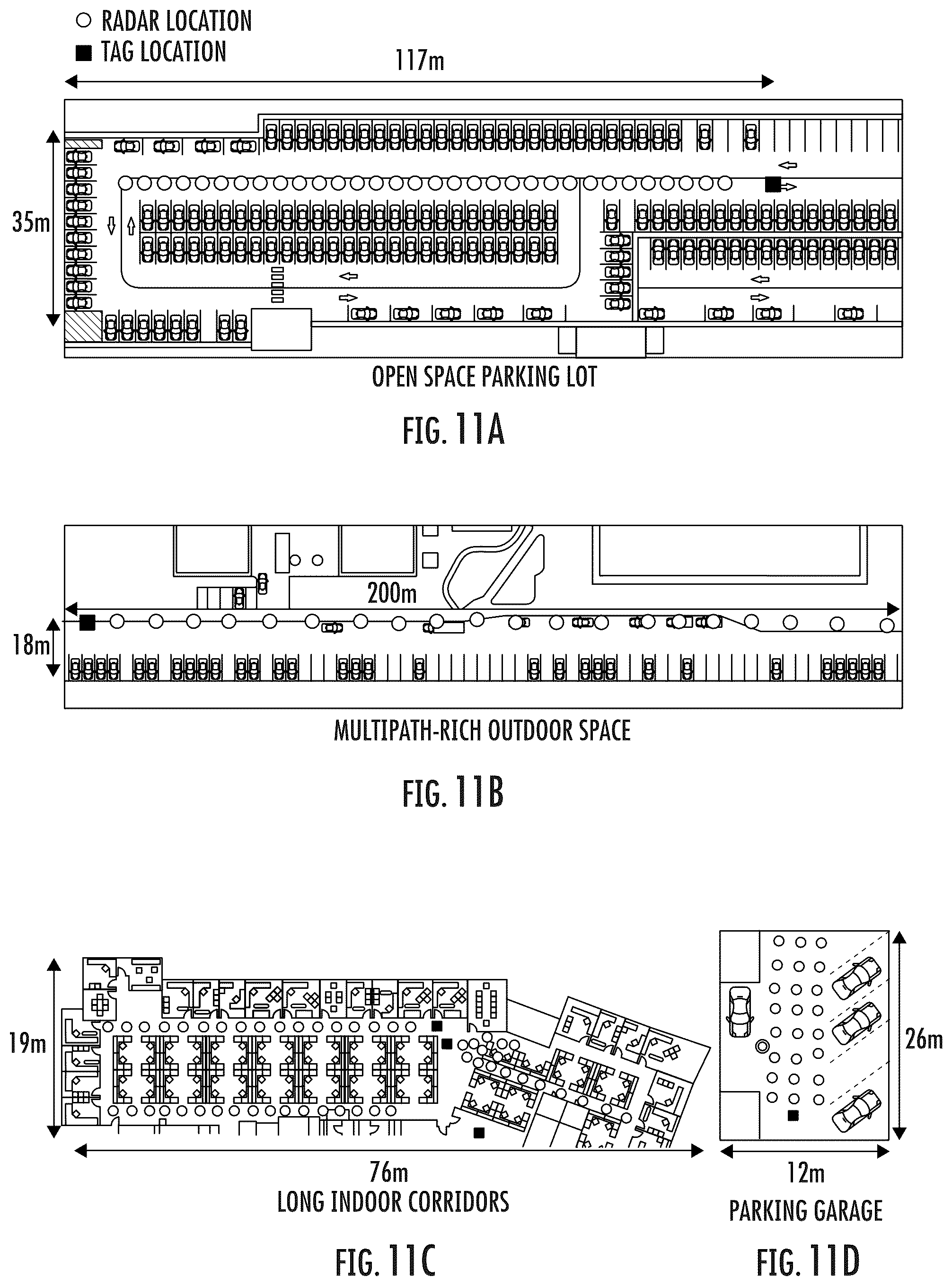 Patent US12366649 Figure 11 – Methods, systems, and low power retro-directive RF tags for localization