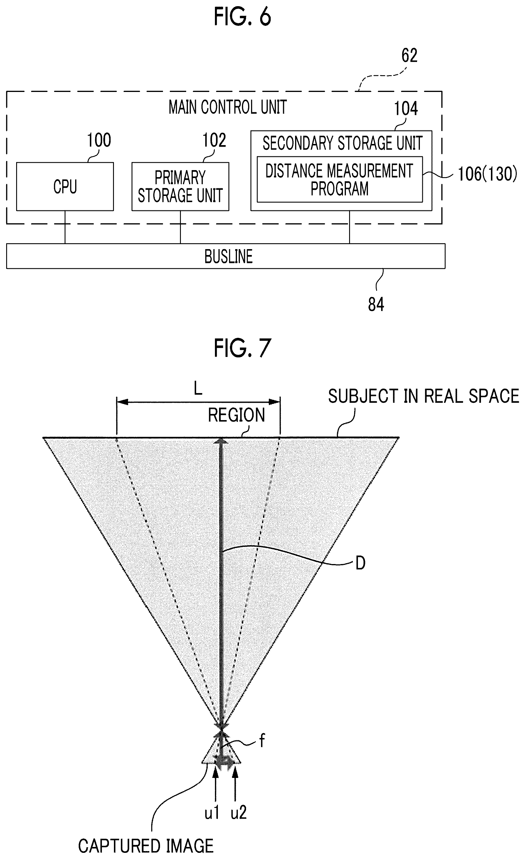 Patent US12366658 Figure 6 – Distance measurement device, deriving method for distance measurement, and deriving program for distance measurement