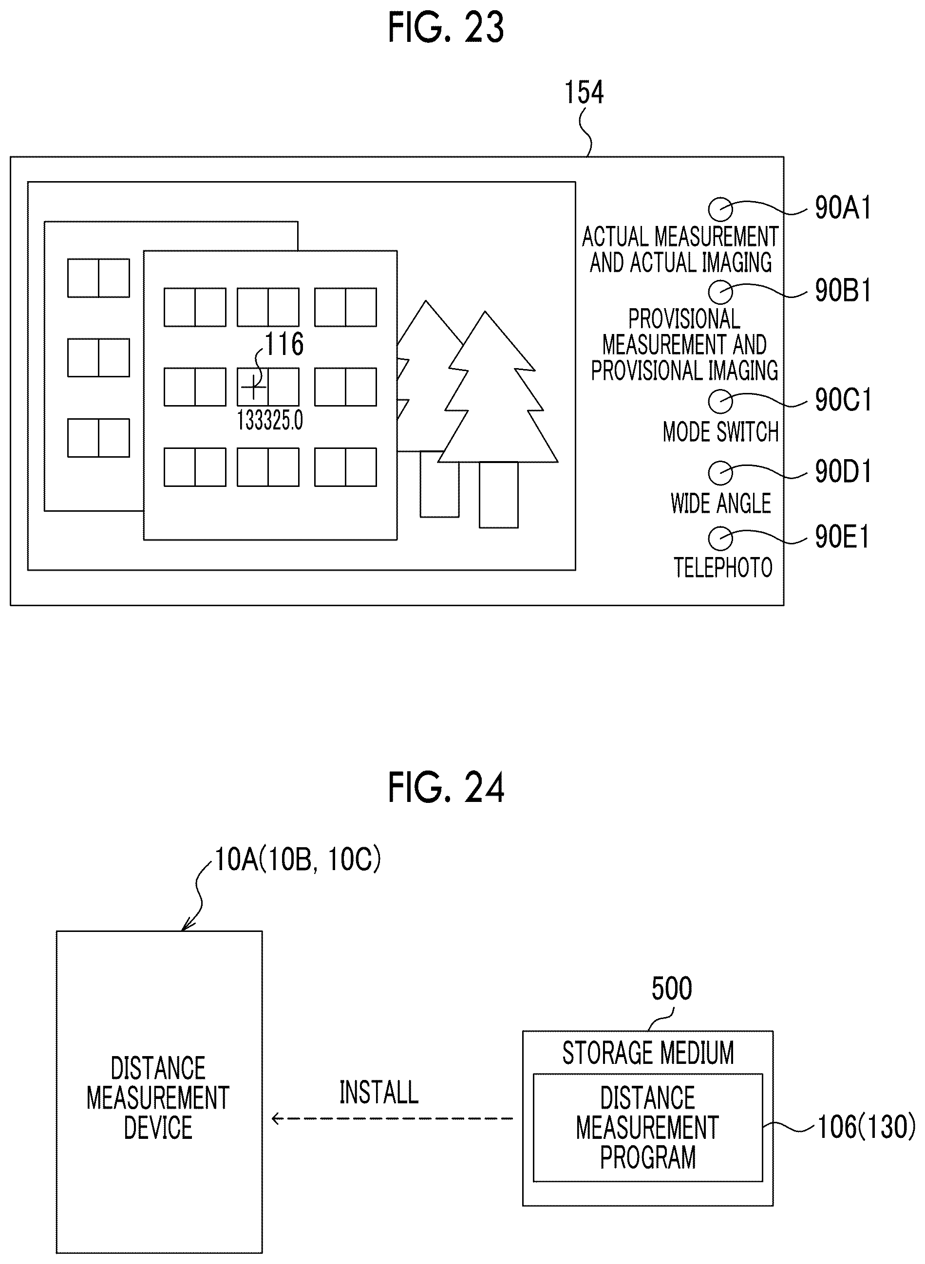 Patent US12366658 Figure 17 – Distance measurement device, deriving method for distance measurement, and deriving program for distance measurement