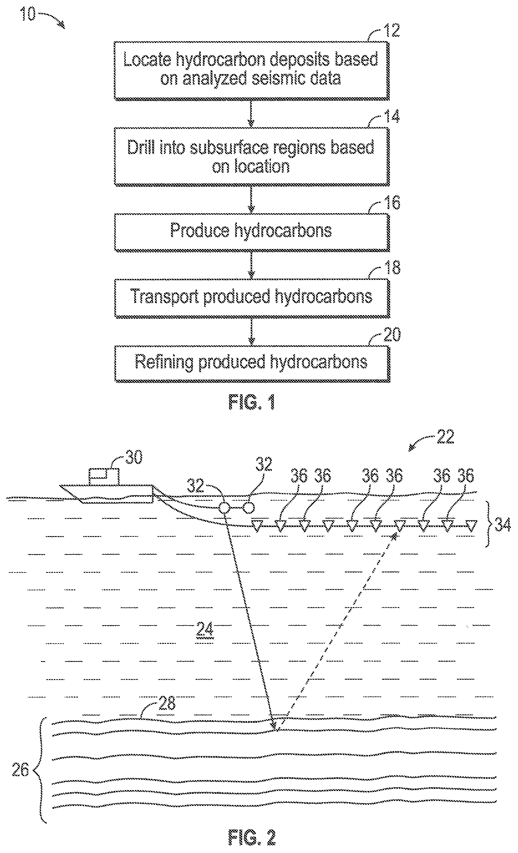 Patent US12366675 Figure 1 – Non-linear solution to seismic data conditioning using trained dictionaries