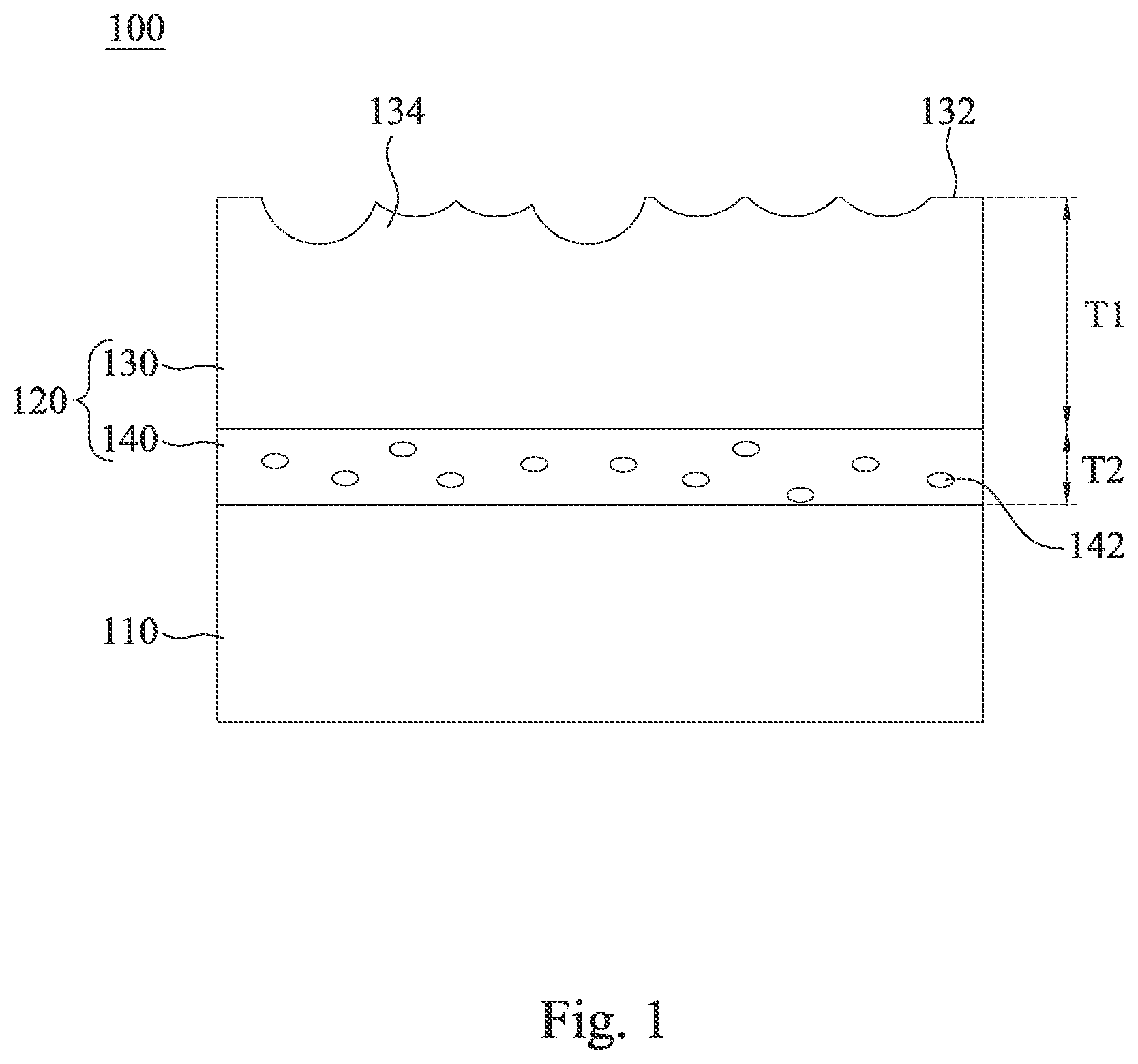 Patent US12366682 Figure 1 – Display device