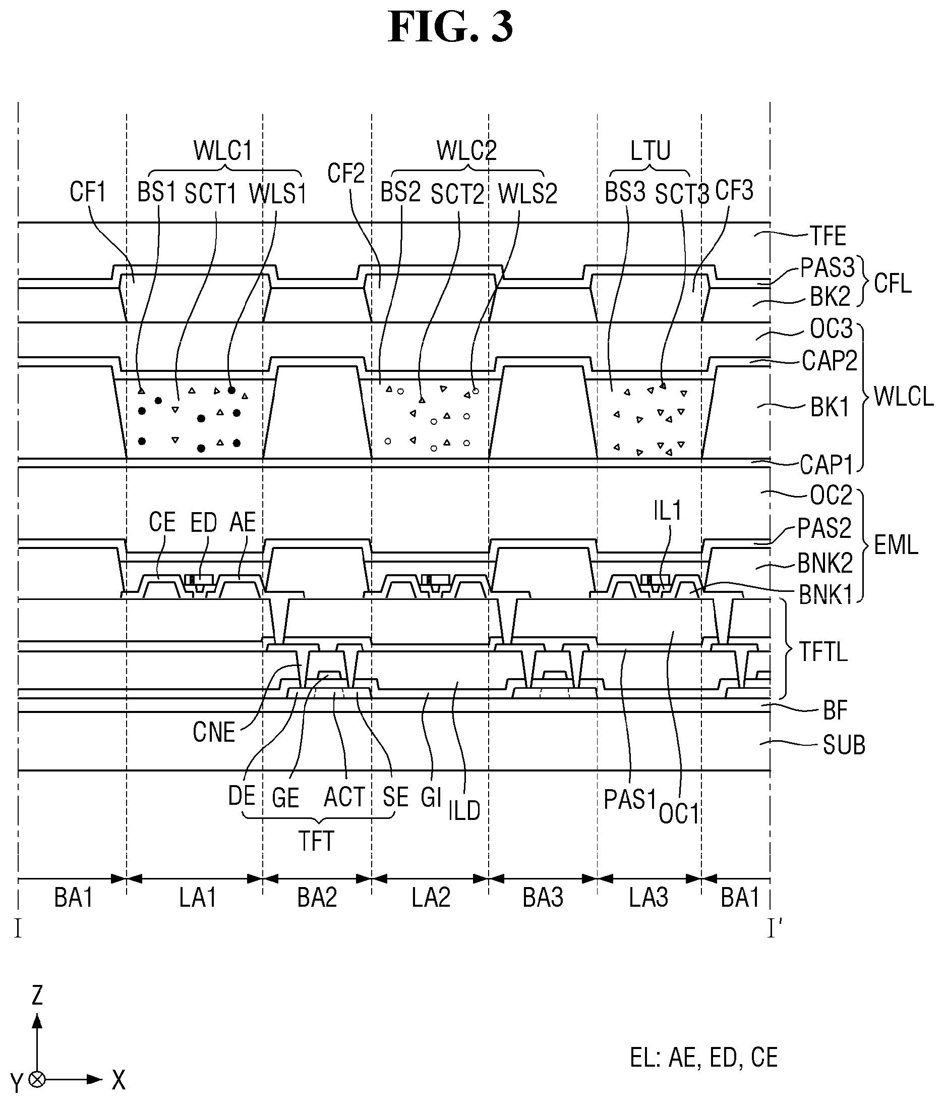 Patent US12366684 Figure 3 – Tiled display device