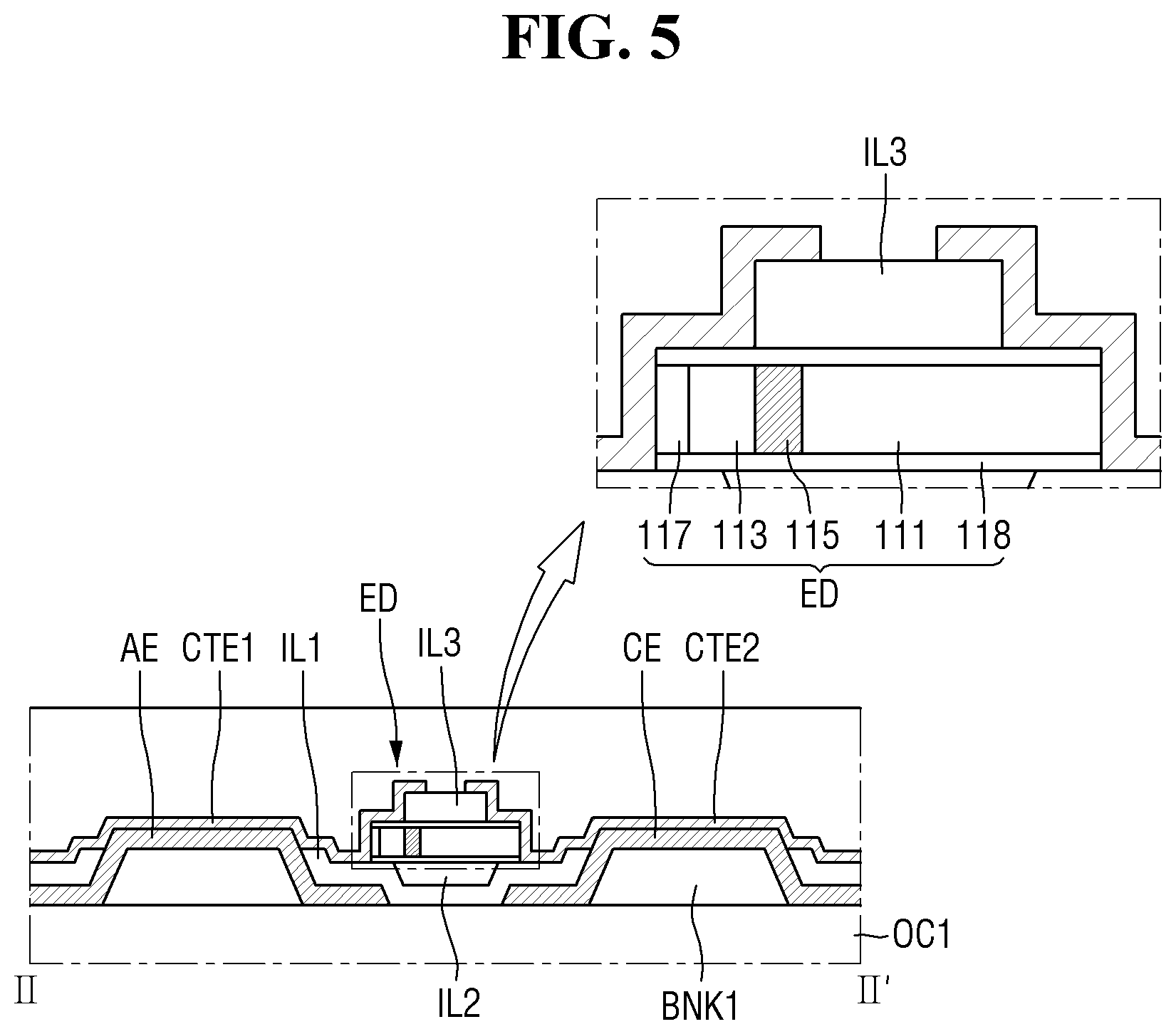 Patent US12366684 Figure 5 – Tiled display device